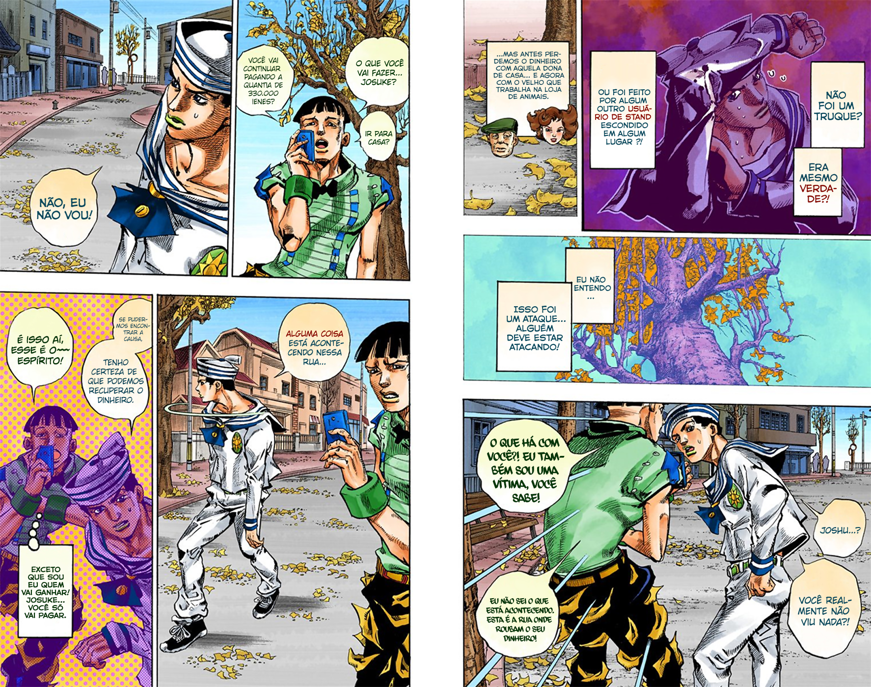 JoJo's Bizarre Adventure, Part 8: JoJolion - Digital Colored Comics Capítulo 19 Página 12