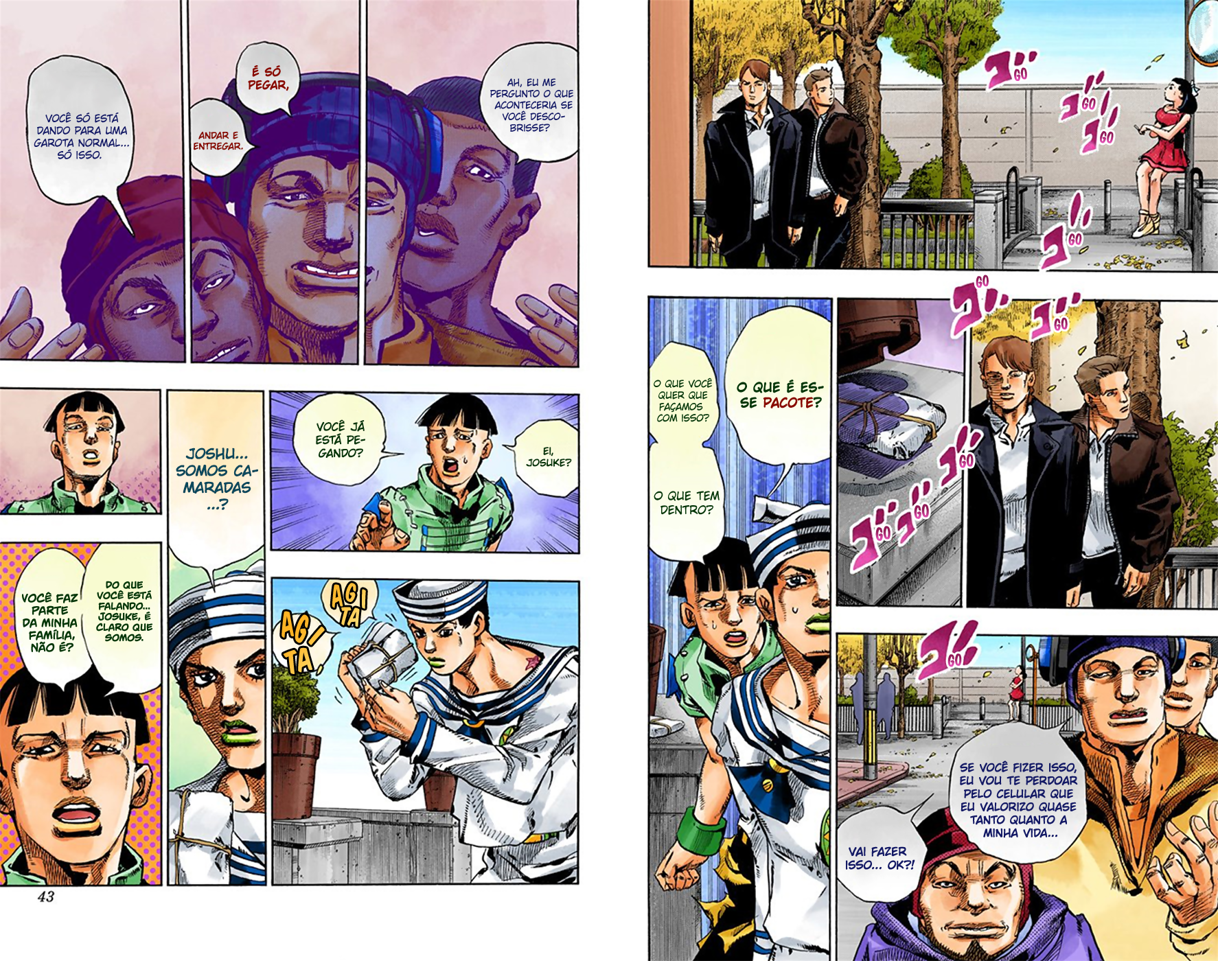 JoJo's Bizarre Adventure, Part 8: JoJolion - Digital Colored Comics Capítulo 19 Página 22