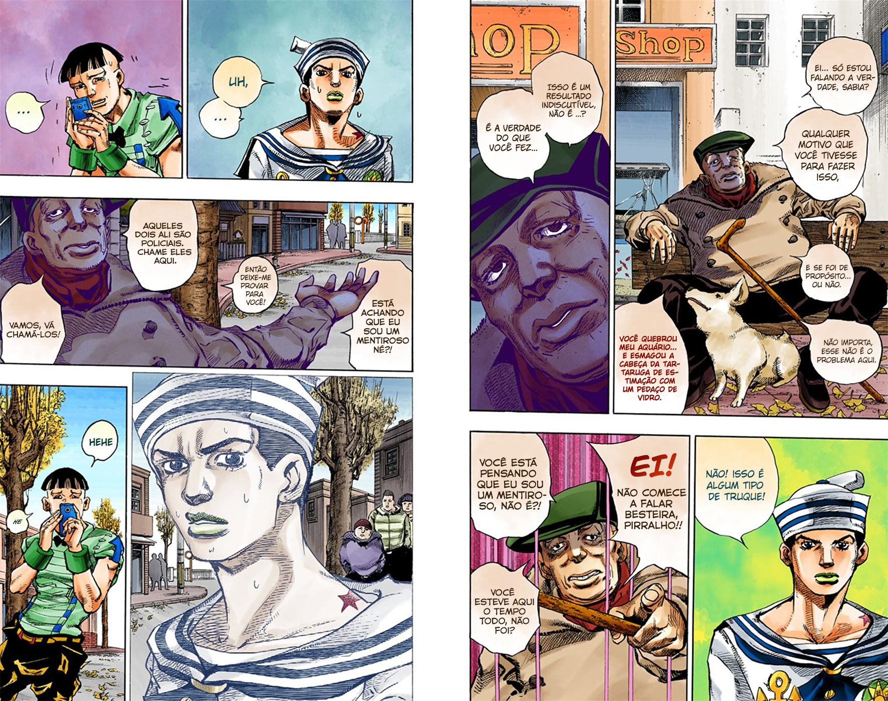 JoJo's Bizarre Adventure, Part 8: JoJolion - Digital Colored Comics Capítulo 19 Página 8