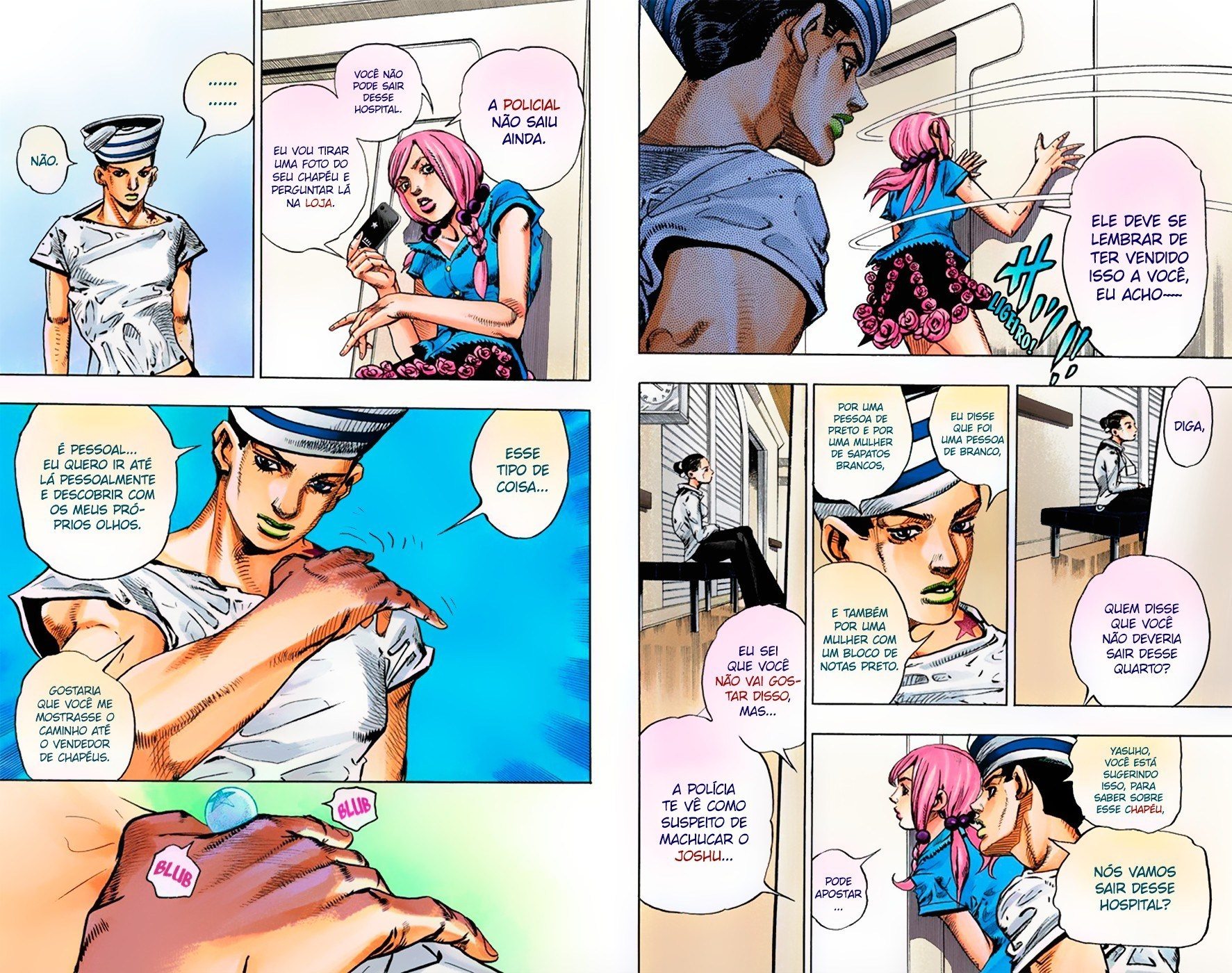 JoJo's Bizarre Adventure, Part 8: JoJolion - Digital Colored Comics Capítulo 2 Página 10