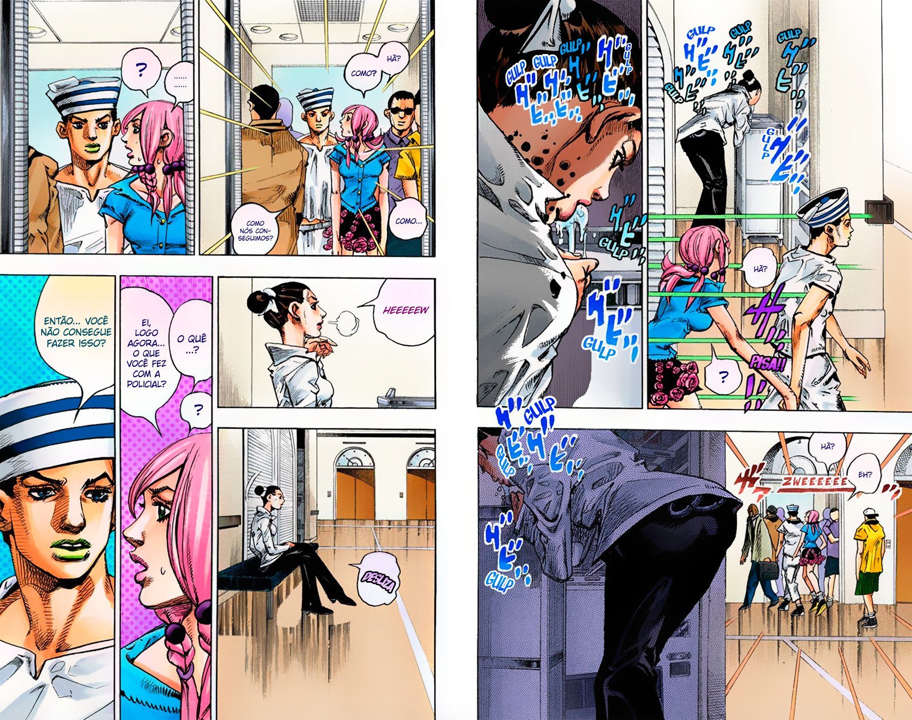 JoJo's Bizarre Adventure, Part 8: JoJolion - Digital Colored Comics Capítulo 2 Página 14