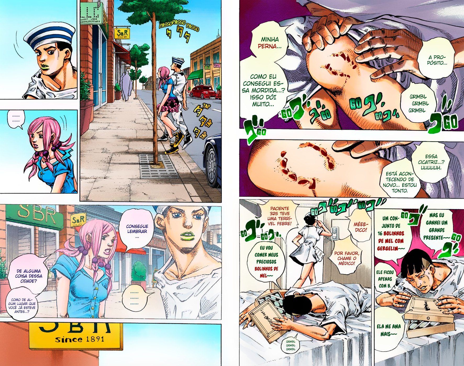 JoJo's Bizarre Adventure, Part 8: JoJolion - Digital Colored Comics Capítulo 2 Página 16