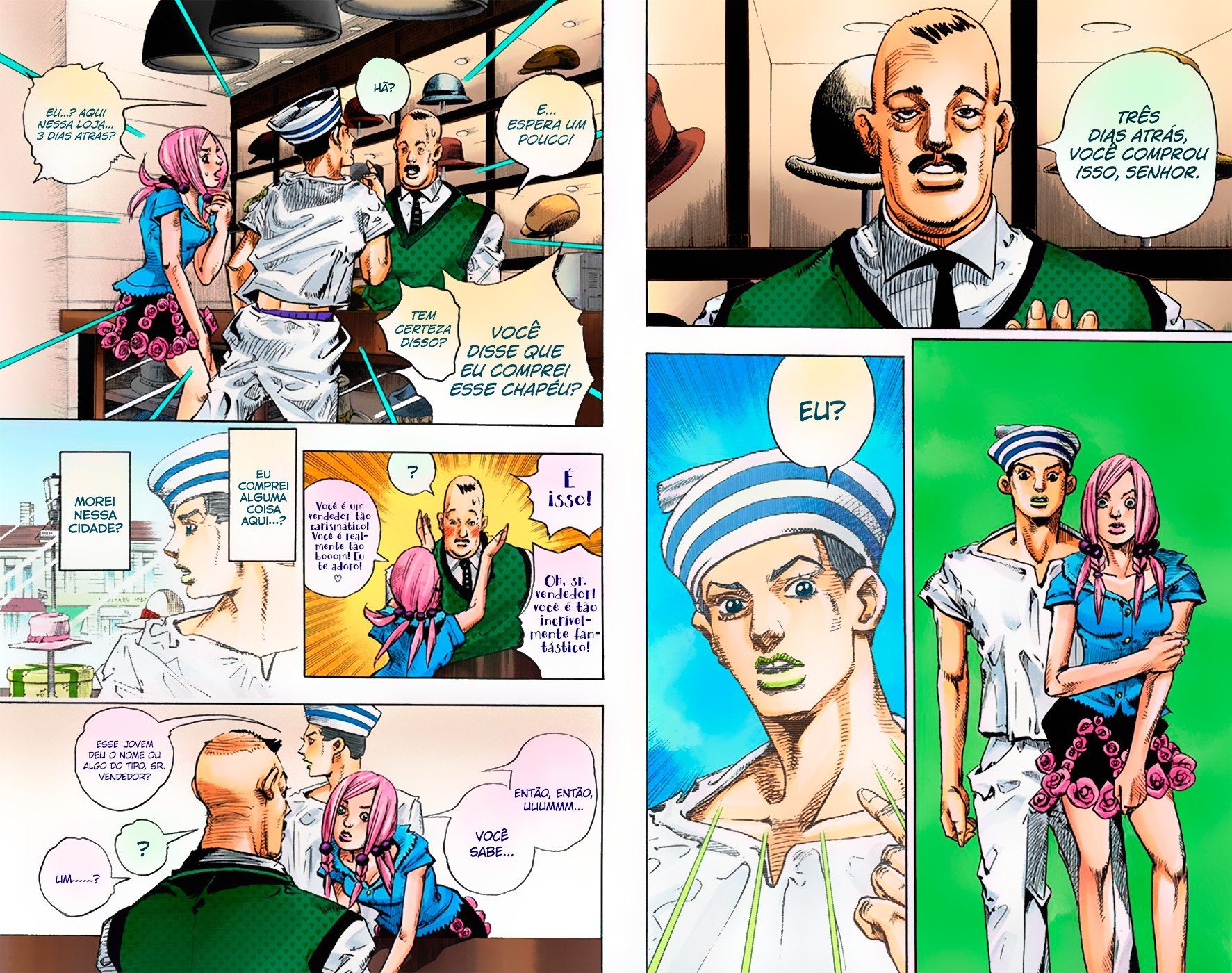JoJo's Bizarre Adventure, Part 8: JoJolion - Digital Colored Comics Capítulo 2 Página 18