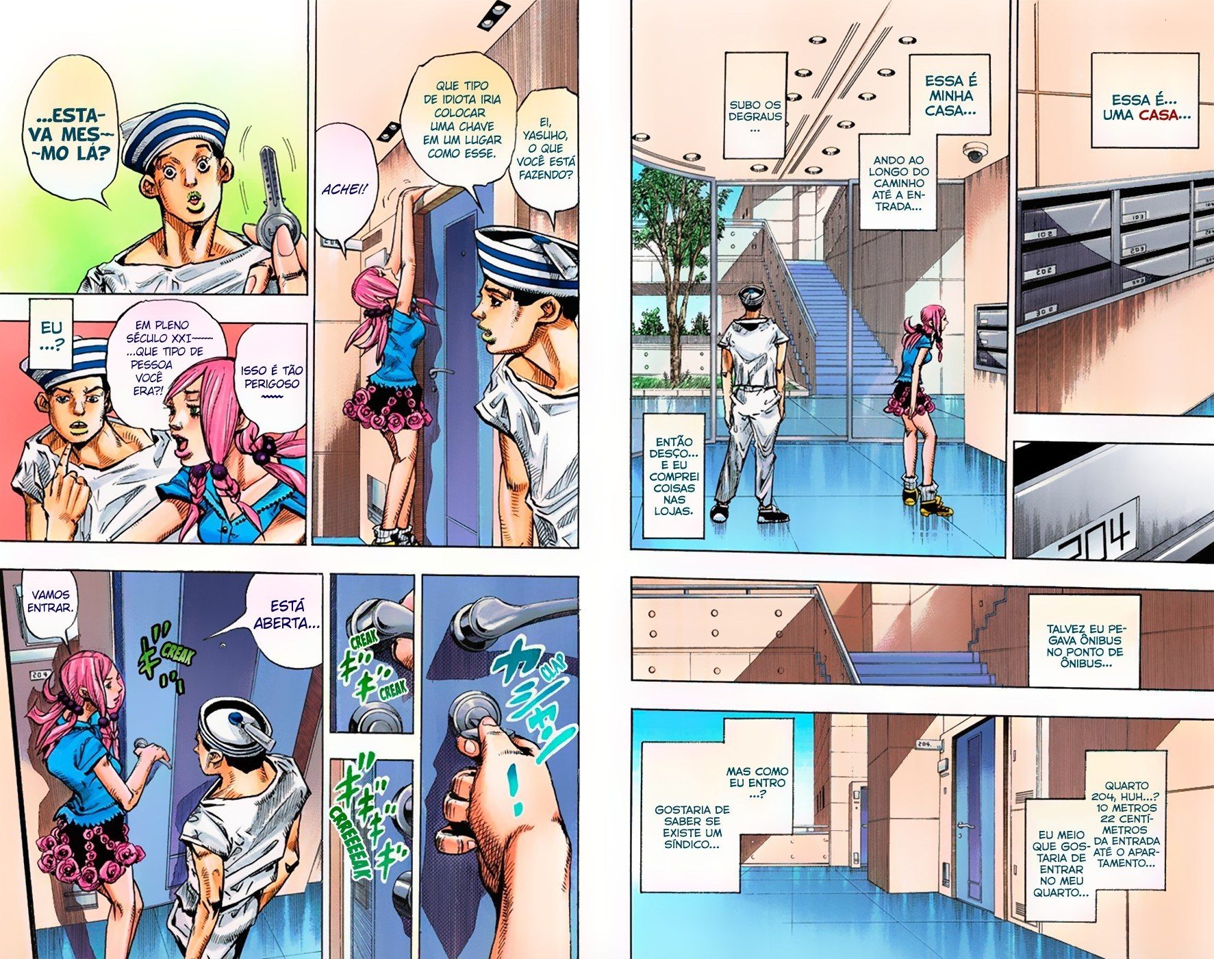 JoJo's Bizarre Adventure, Part 8: JoJolion - Digital Colored Comics Capítulo 2 Página 23