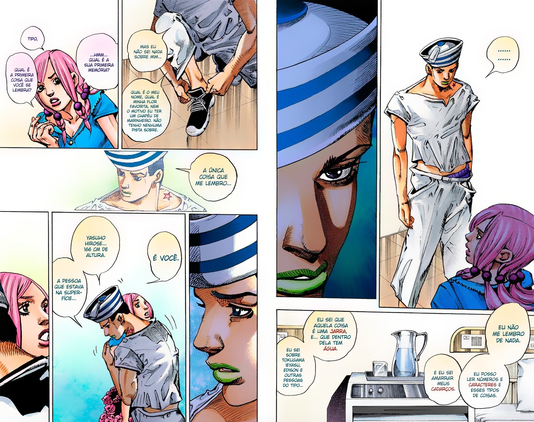 JoJo's Bizarre Adventure, Part 8: JoJolion - Digital Colored Comics Capítulo 2 Página 8