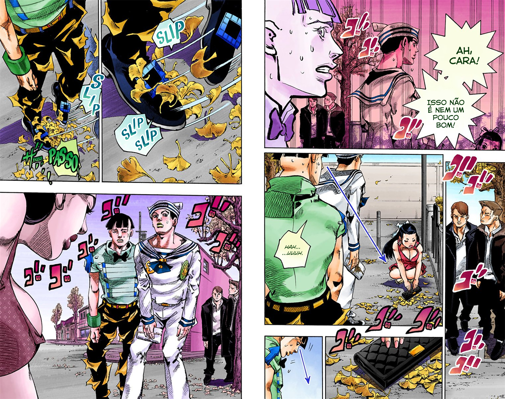 JoJo's Bizarre Adventure, Part 8: JoJolion - Digital Colored Comics Capítulo 20 Página 10