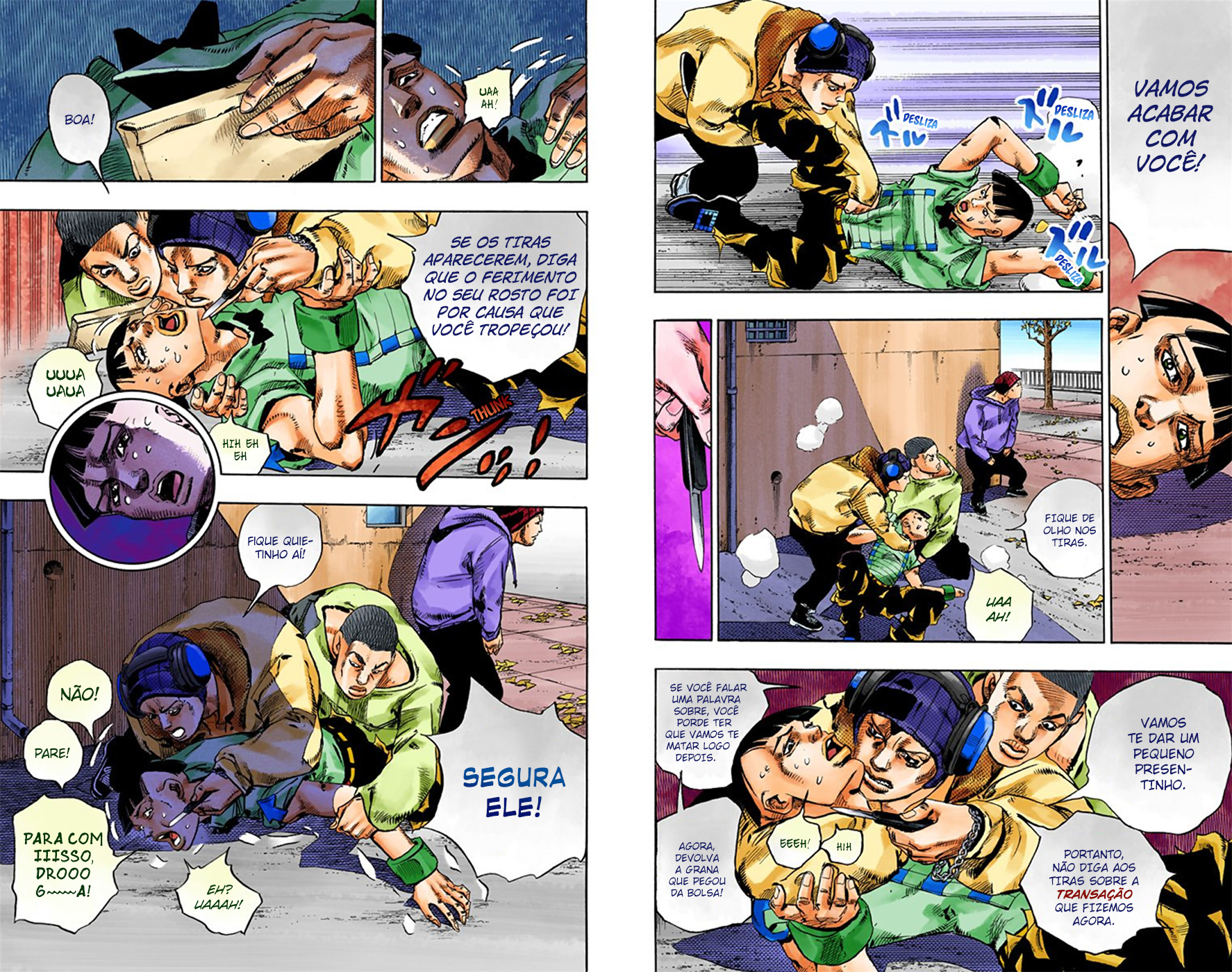 JoJo's Bizarre Adventure, Part 8: JoJolion - Digital Colored Comics Capítulo 20 Página 24