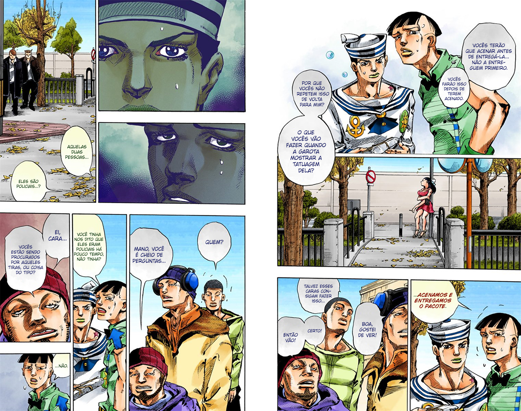 JoJo's Bizarre Adventure, Part 8: JoJolion - Digital Colored Comics Capítulo 20 Página 5