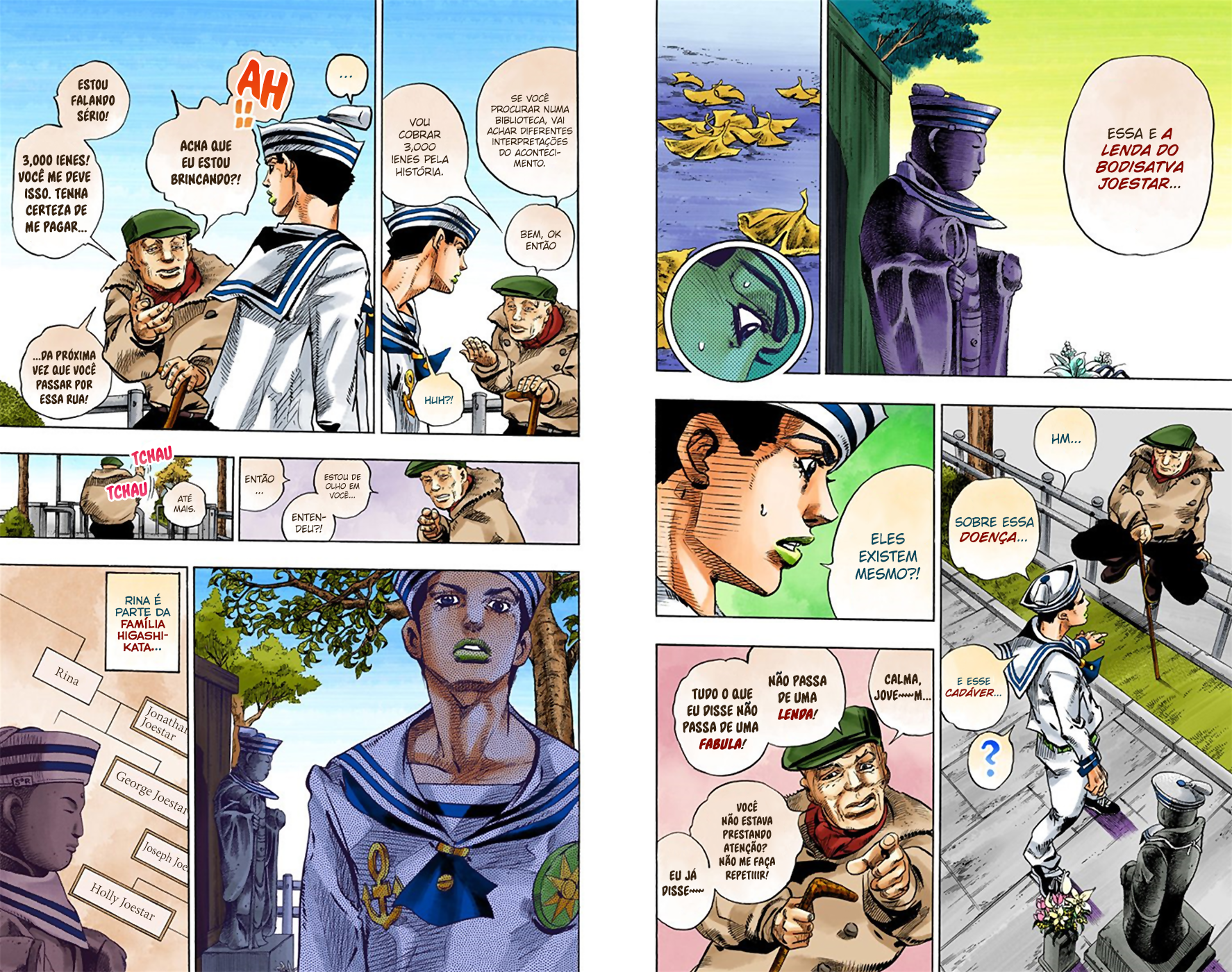 JoJo's Bizarre Adventure, Part 8: JoJolion - Digital Colored Comics Capítulo 22 Página 11