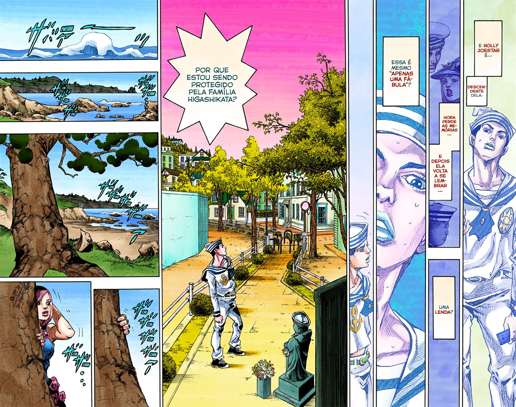 JoJo's Bizarre Adventure, Part 8: JoJolion - Digital Colored Comics Capítulo 22 Página 12