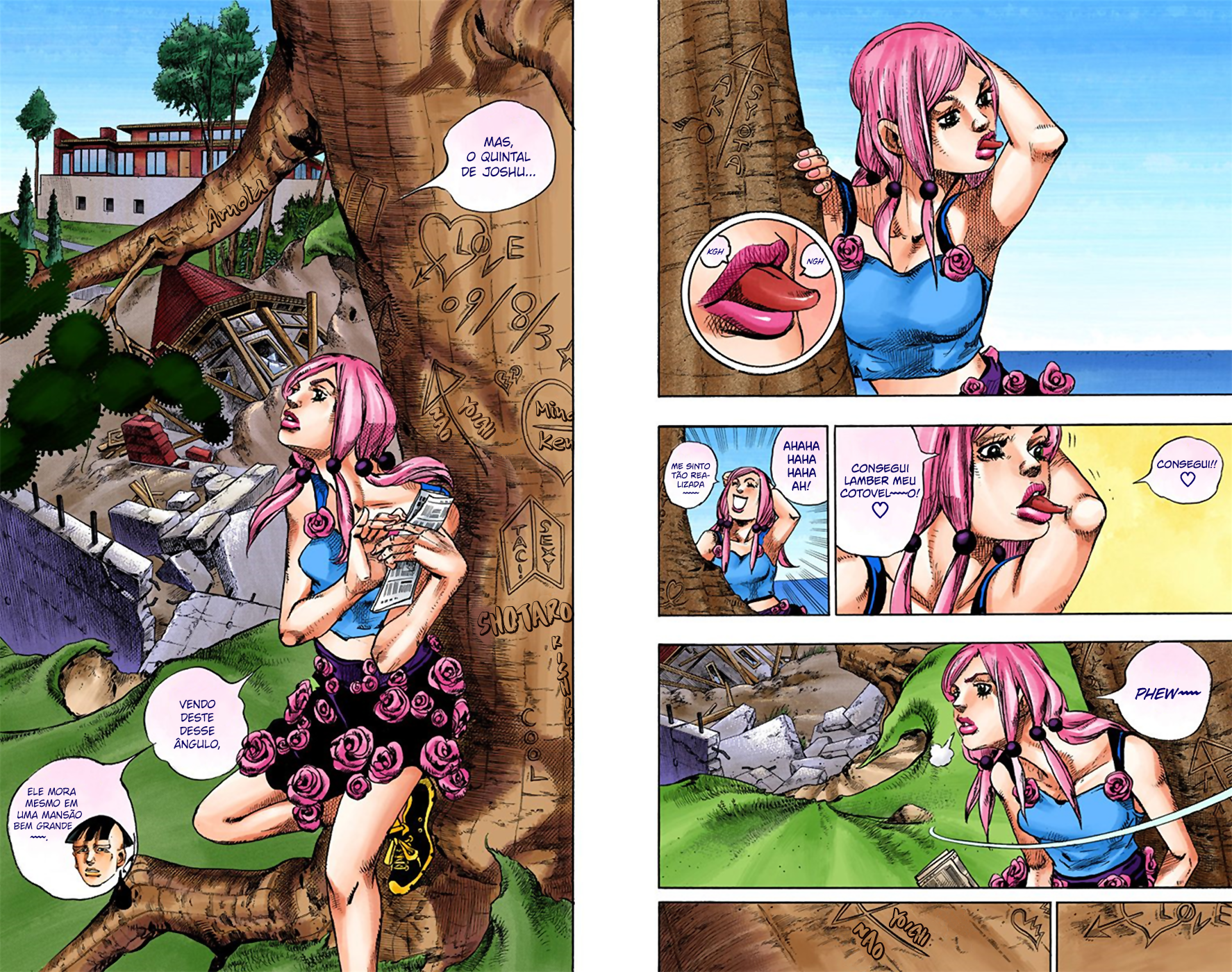 JoJo's Bizarre Adventure, Part 8: JoJolion - Digital Colored Comics Capítulo 22 Página 13