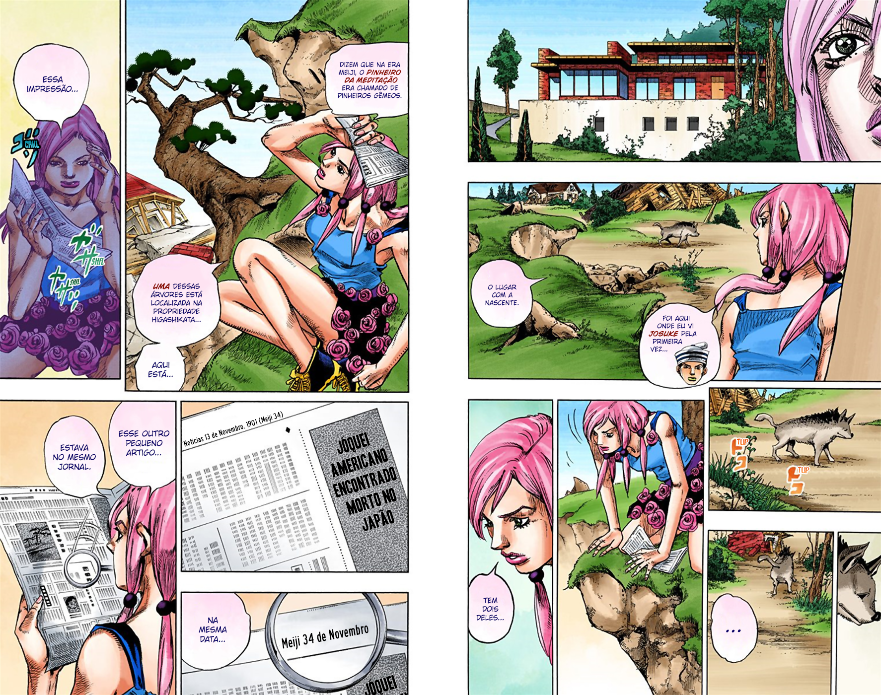 JoJo's Bizarre Adventure, Part 8: JoJolion - Digital Colored Comics Capítulo 22 Página 14