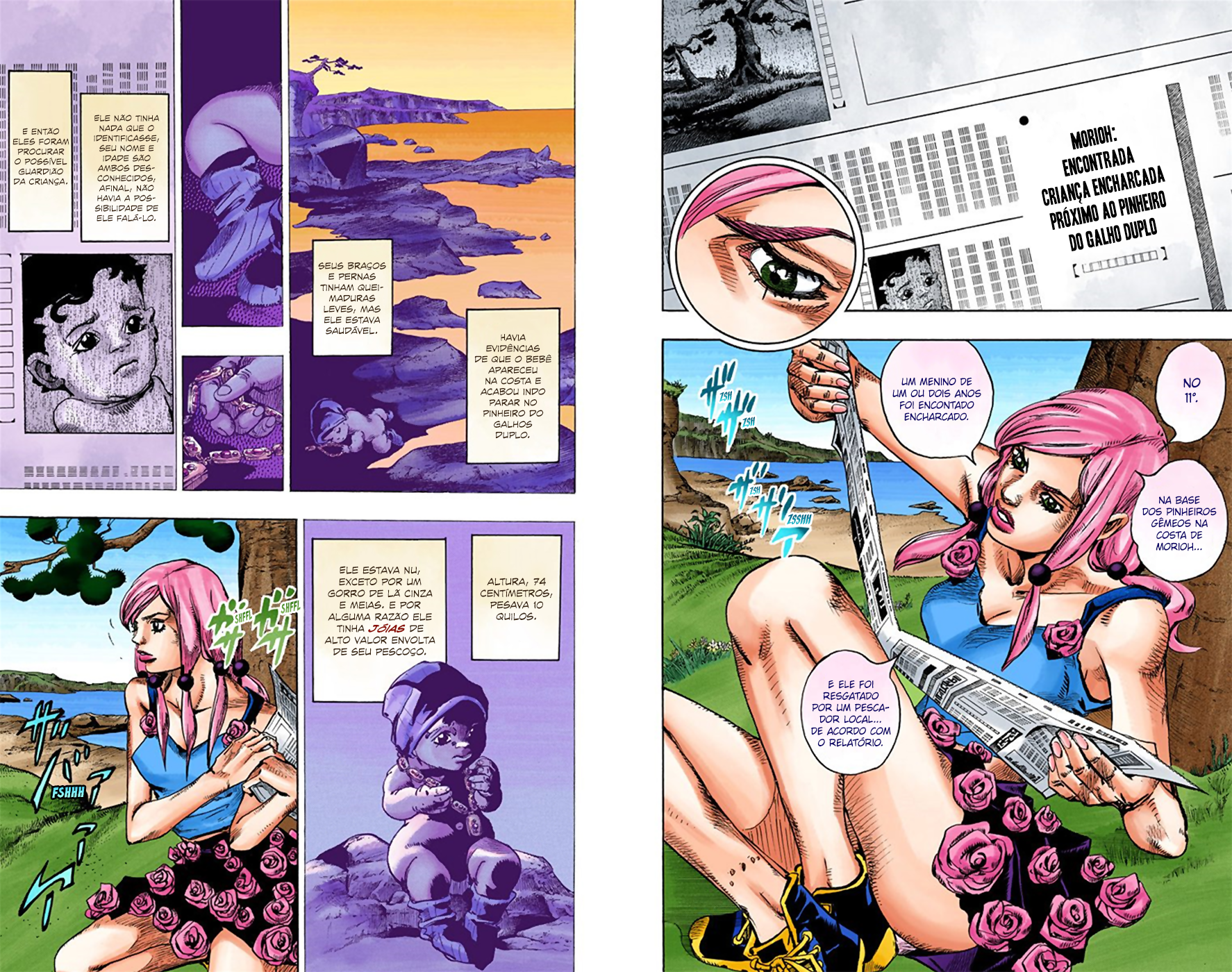 JoJo's Bizarre Adventure, Part 8: JoJolion - Digital Colored Comics Capítulo 22 Página 15