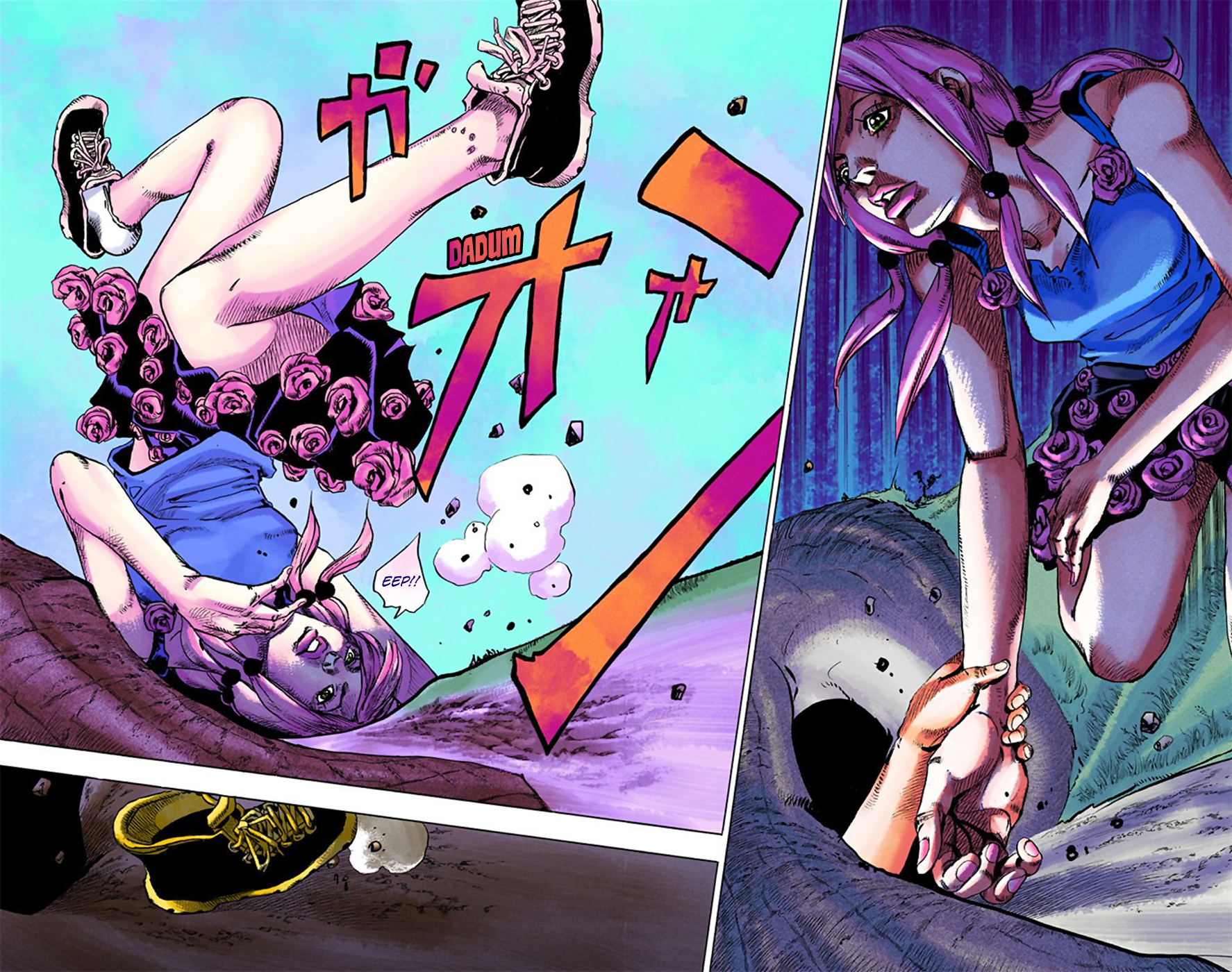 JoJo's Bizarre Adventure, Part 8: JoJolion - Digital Colored Comics Capítulo 22 Página 17
