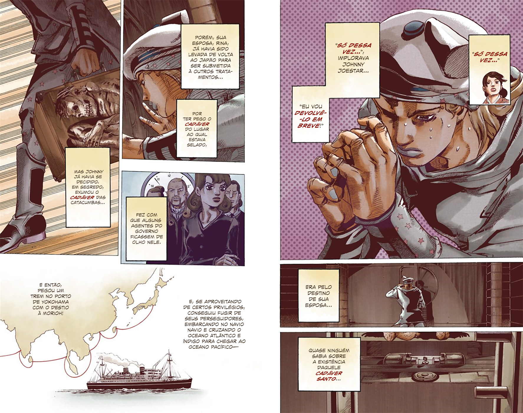 JoJo's Bizarre Adventure, Part 8: JoJolion - Digital Colored Comics Capítulo 22 Página 3