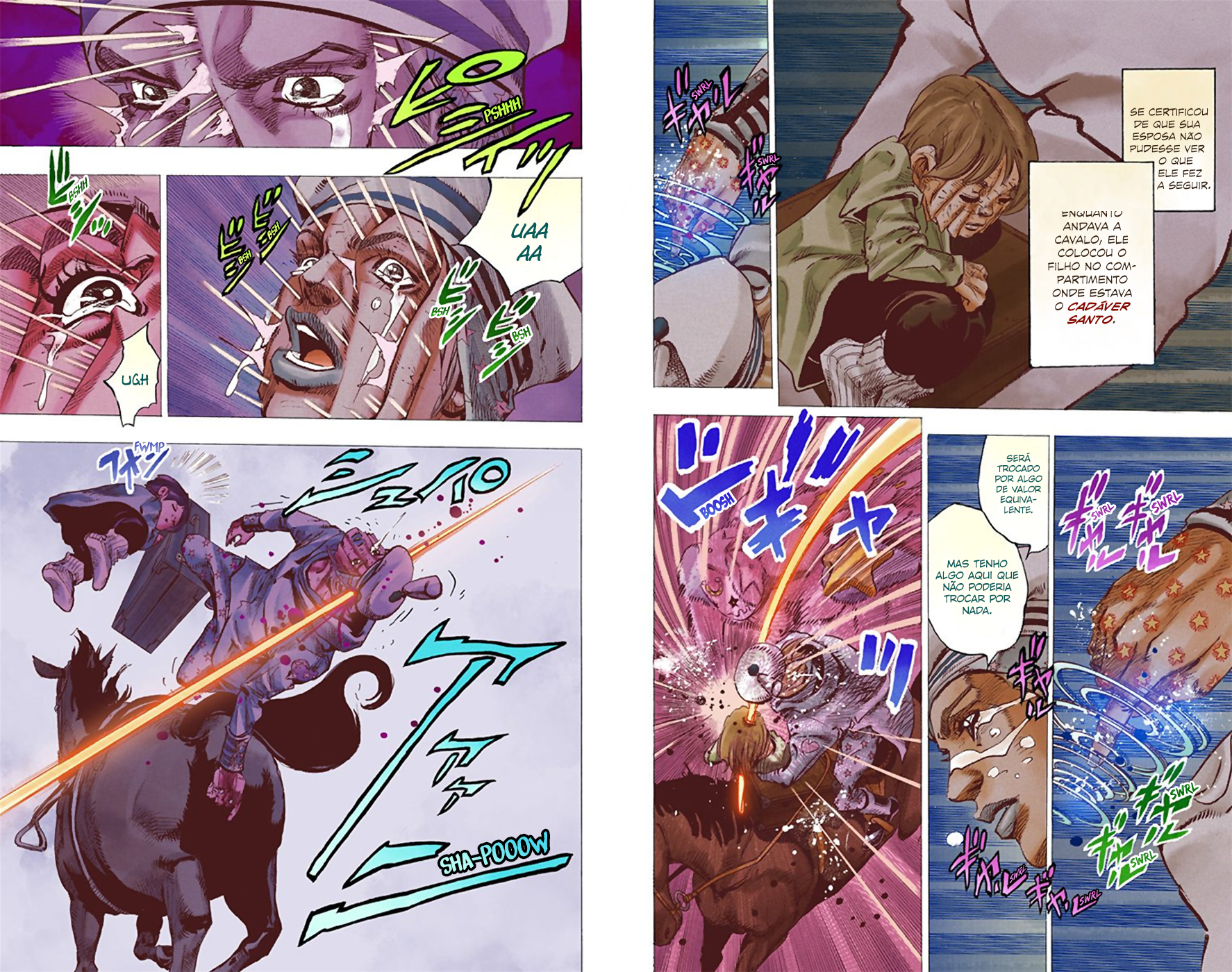 JoJo's Bizarre Adventure, Part 8: JoJolion - Digital Colored Comics Capítulo 22 Página 8