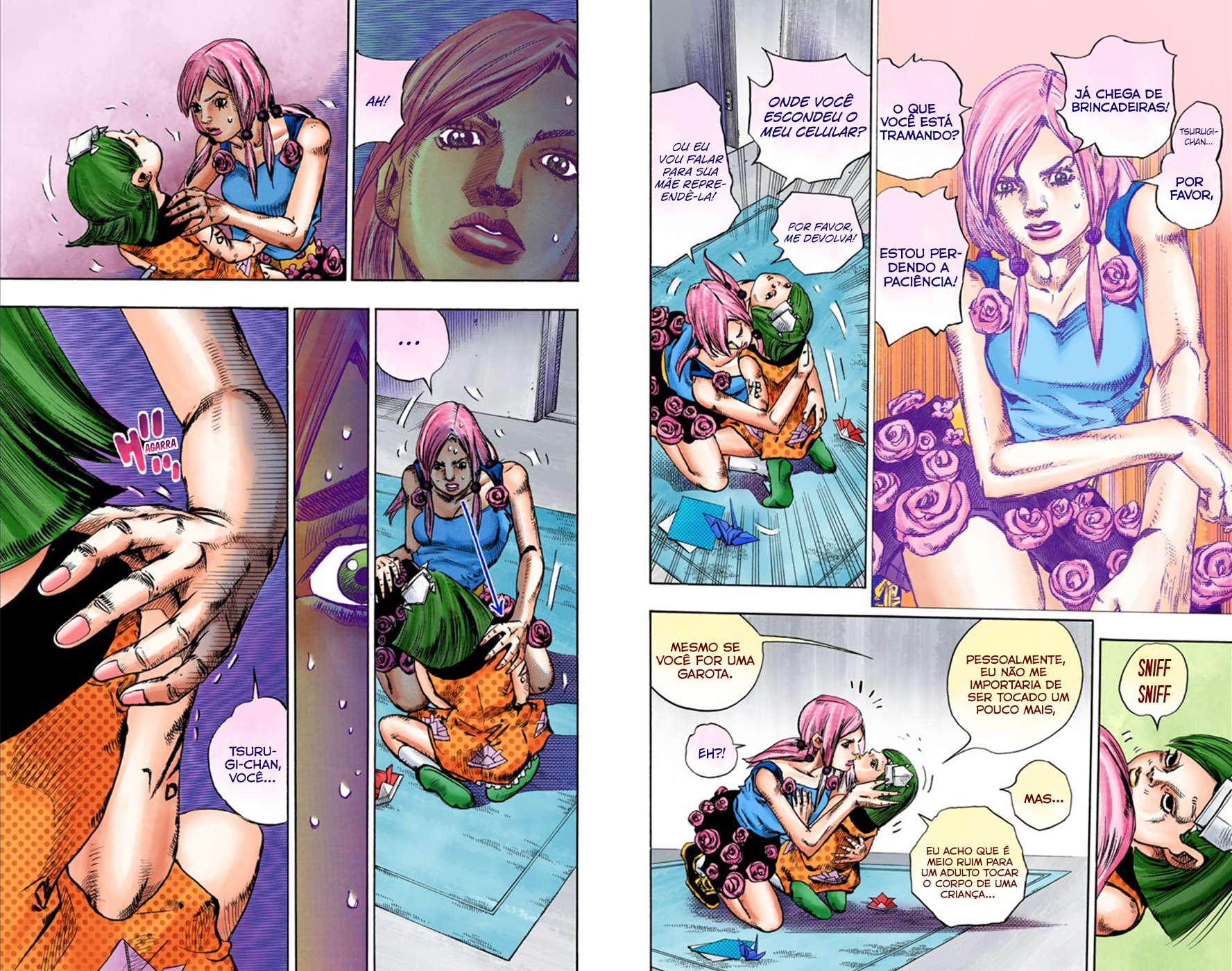 JoJo's Bizarre Adventure, Part 8: JoJolion - Digital Colored Comics Capítulo 23 Página 14