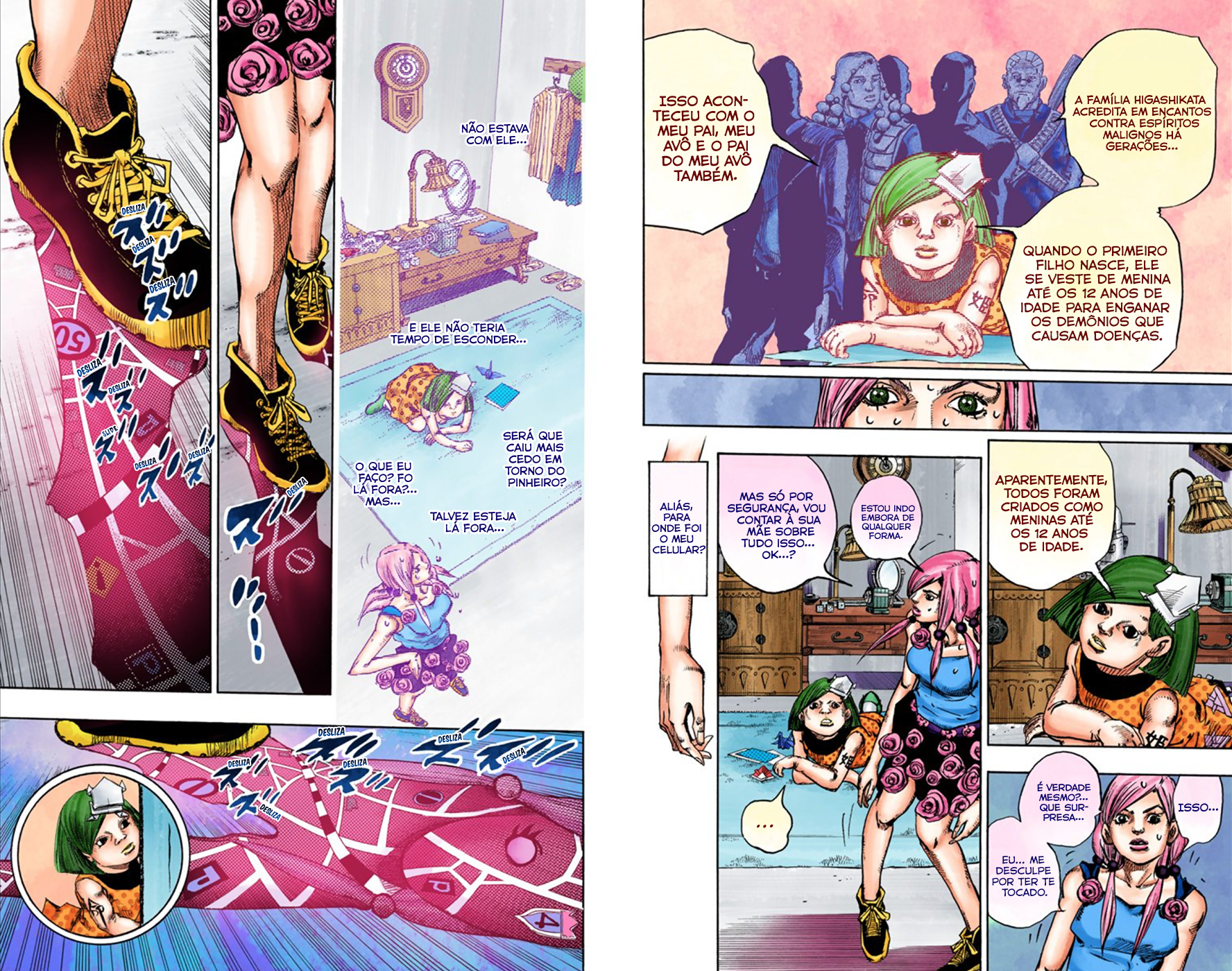 JoJo's Bizarre Adventure, Part 8: JoJolion - Digital Colored Comics Capítulo 23 Página 16