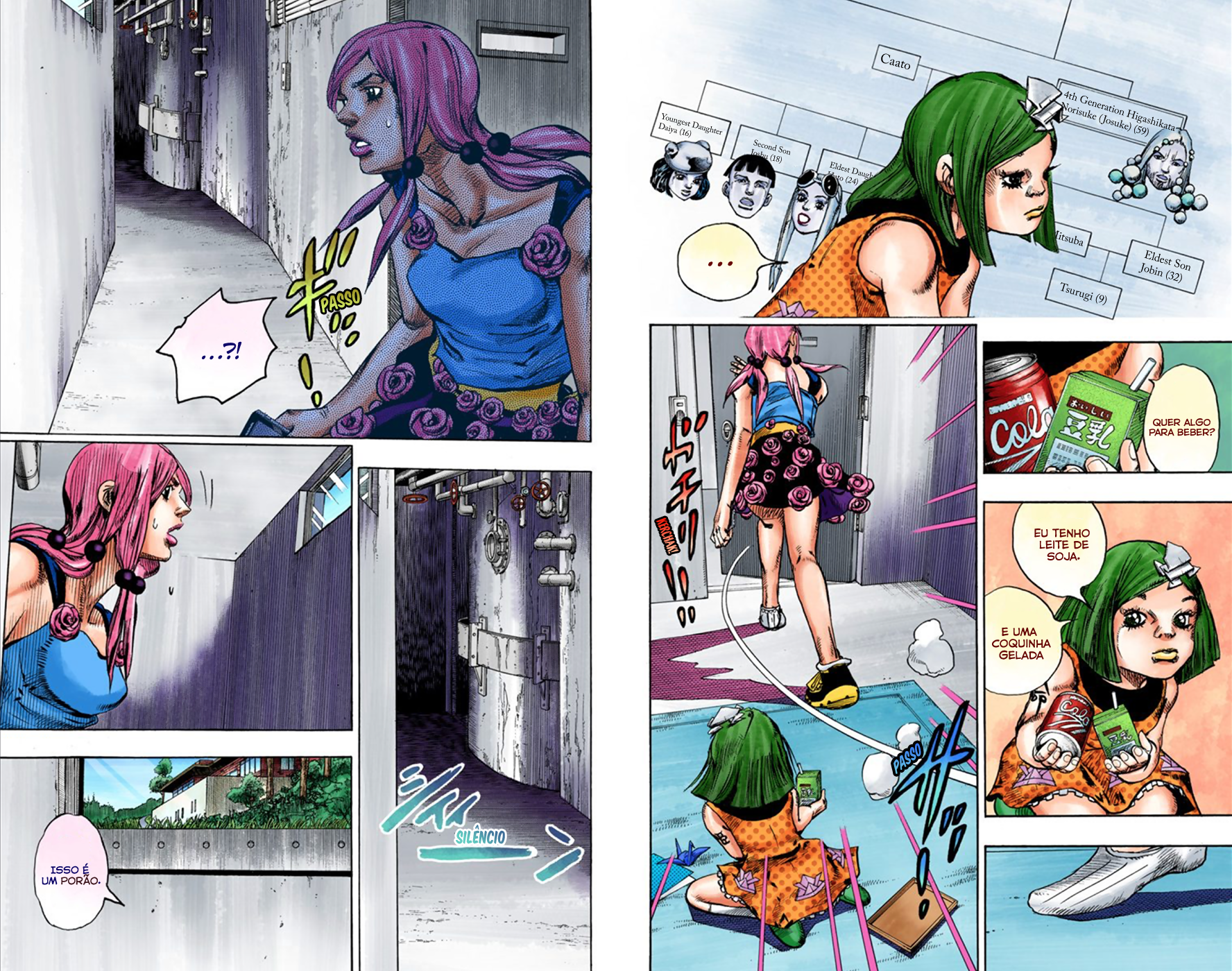 JoJo's Bizarre Adventure, Part 8: JoJolion - Digital Colored Comics Capítulo 23 Página 8