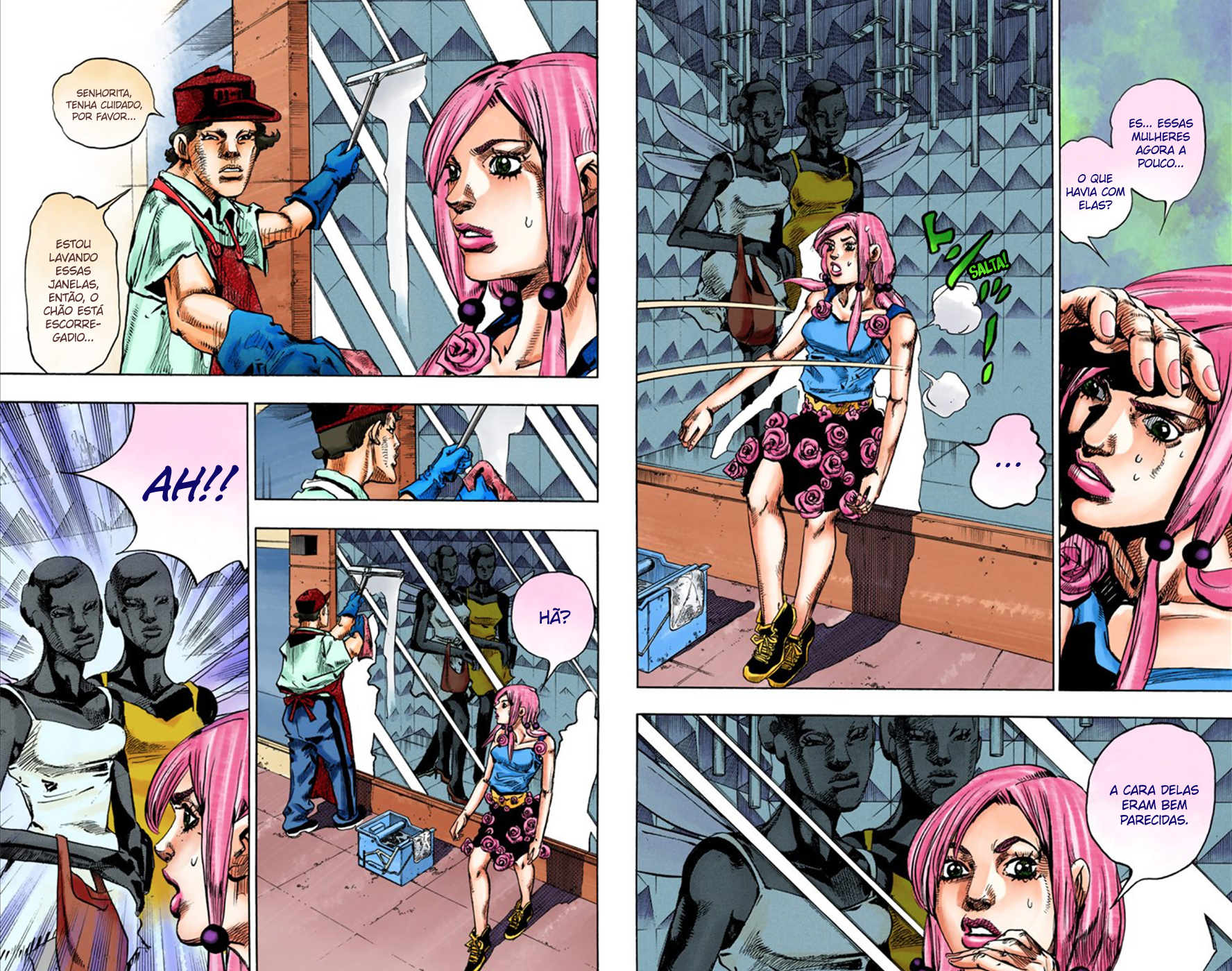 JoJo's Bizarre Adventure, Part 8: JoJolion - Digital Colored Comics Capítulo 24 Página 12