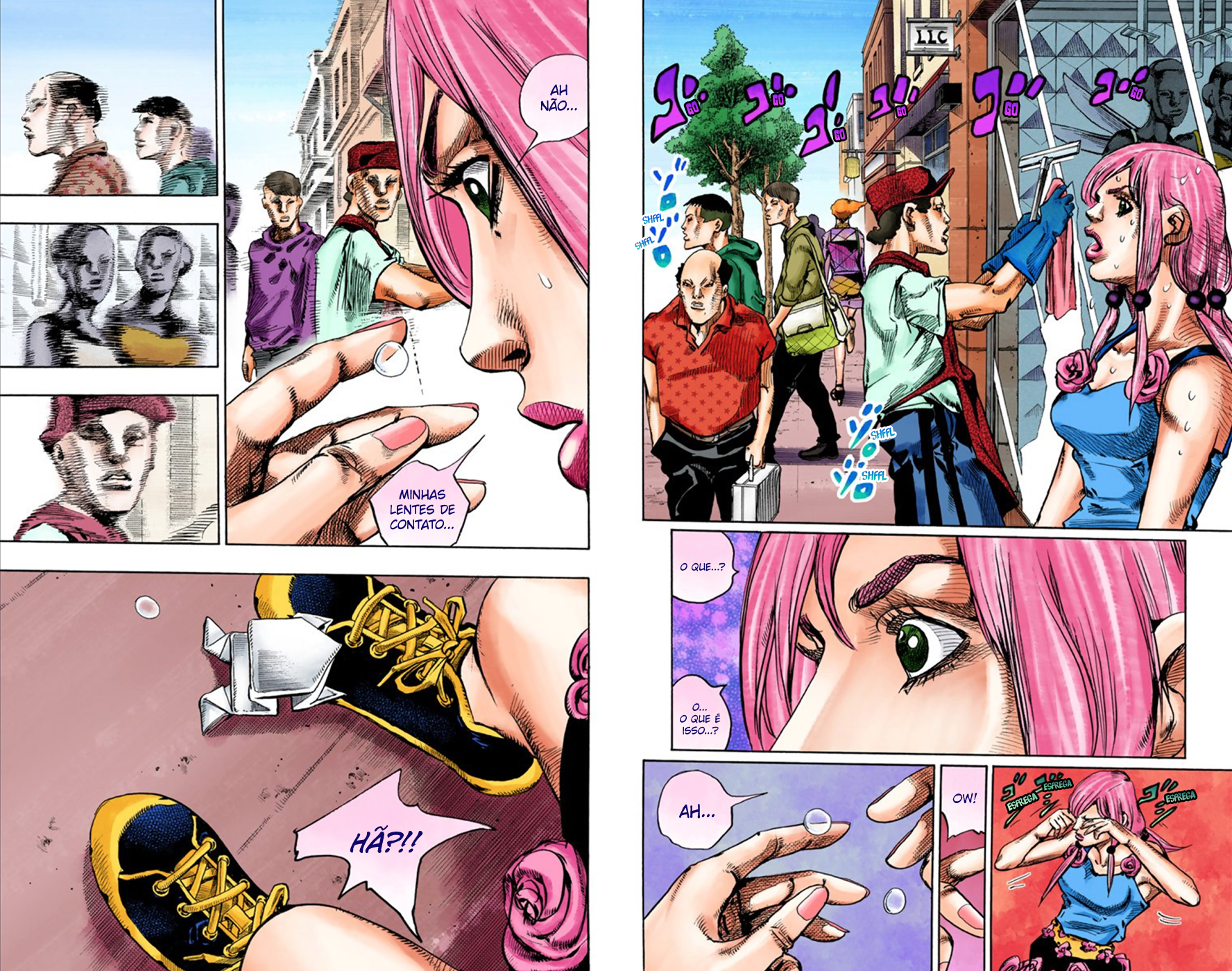 JoJo's Bizarre Adventure, Part 8: JoJolion - Digital Colored Comics Capítulo 24 Página 13