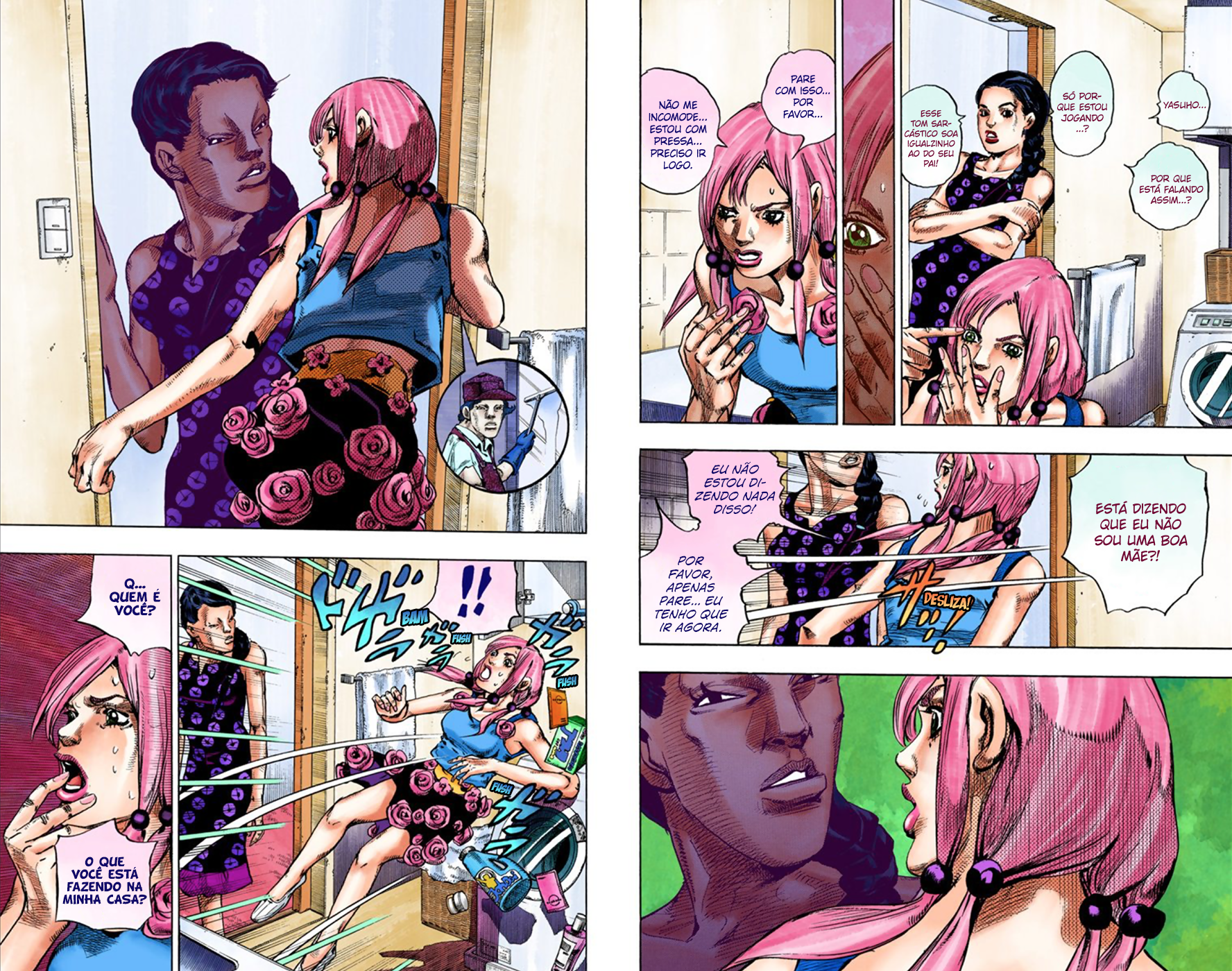 JoJo's Bizarre Adventure, Part 8: JoJolion - Digital Colored Comics Capítulo 24 Página 16