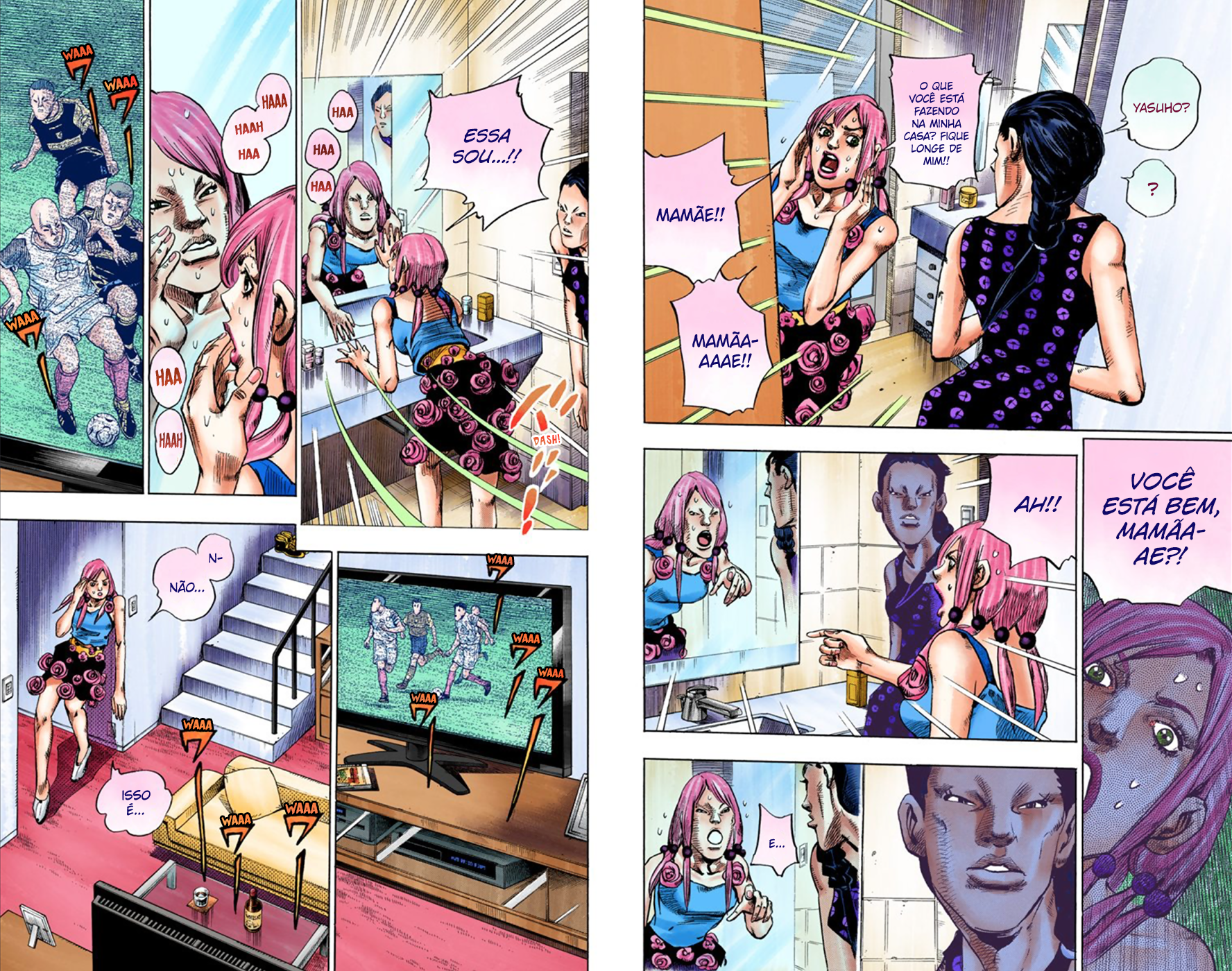 JoJo's Bizarre Adventure, Part 8: JoJolion - Digital Colored Comics Capítulo 24 Página 17