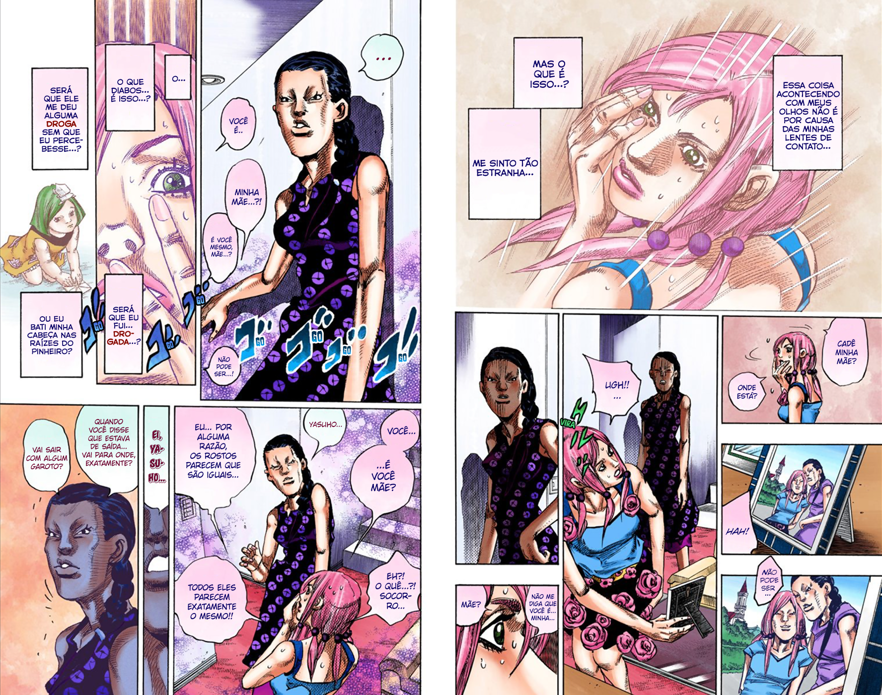 JoJo's Bizarre Adventure, Part 8: JoJolion - Digital Colored Comics Capítulo 24 Página 18