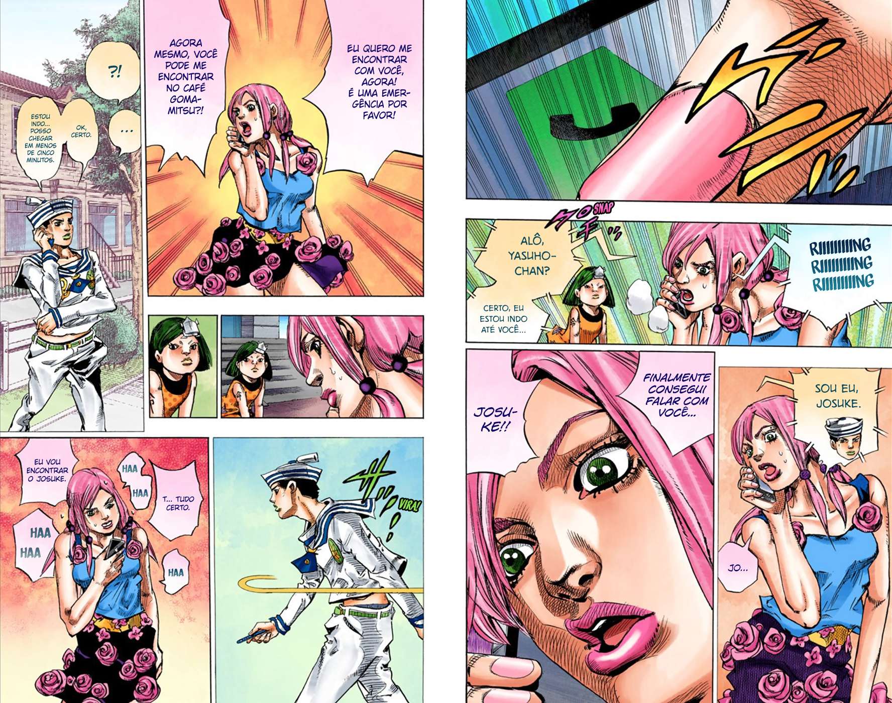 JoJo's Bizarre Adventure, Part 8: JoJolion - Digital Colored Comics Capítulo 24 Página 22