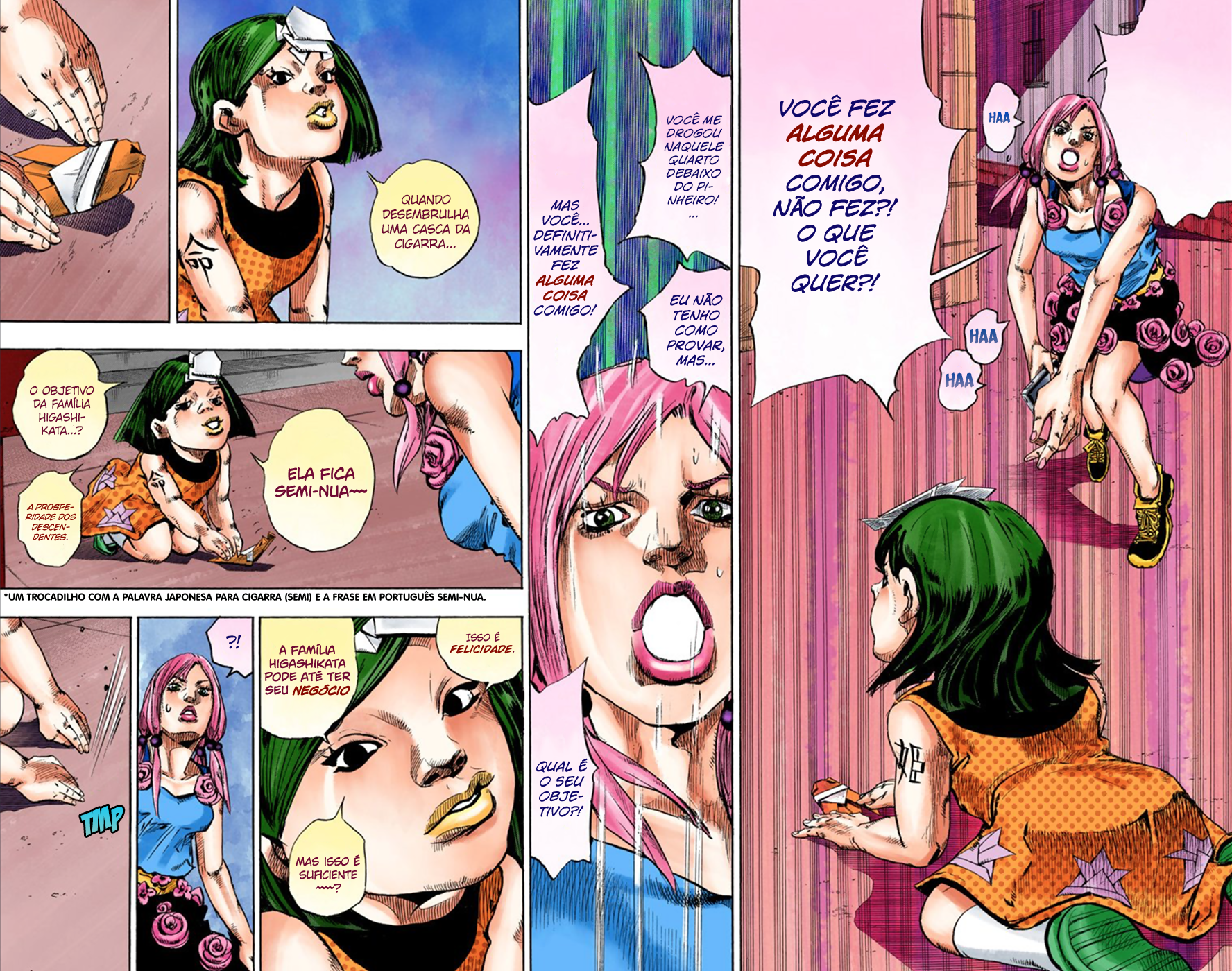 JoJo's Bizarre Adventure, Part 8: JoJolion - Digital Colored Comics Capítulo 24 Página 23