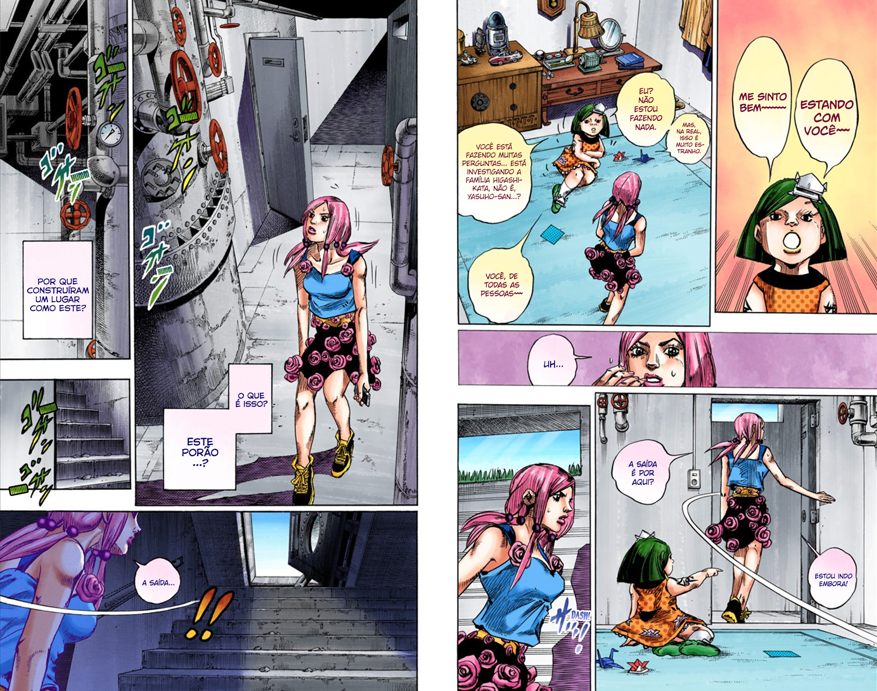 JoJo's Bizarre Adventure, Part 8: JoJolion - Digital Colored Comics Capítulo 24 Página 5