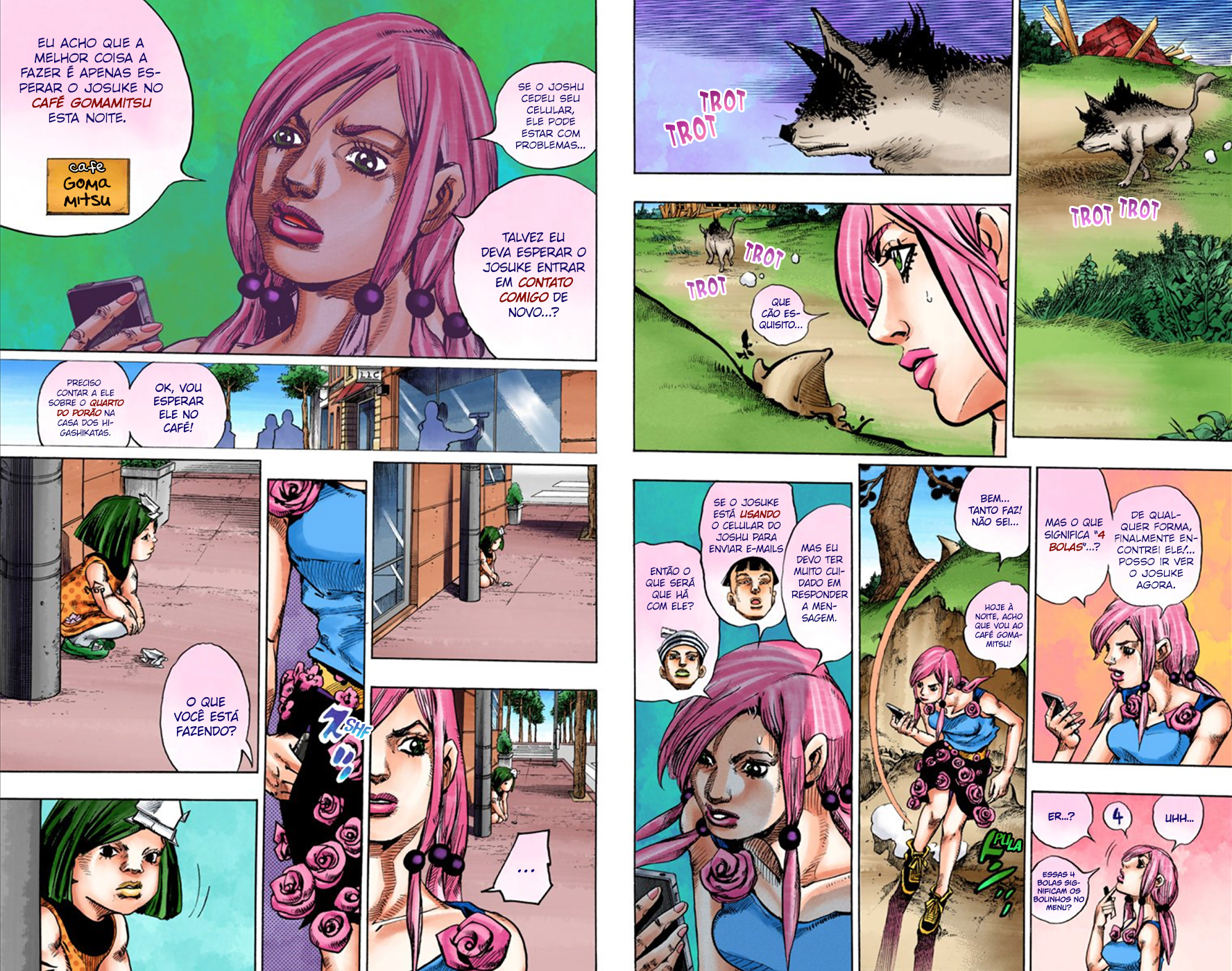 JoJo's Bizarre Adventure, Part 8: JoJolion - Digital Colored Comics Capítulo 24 Página 9