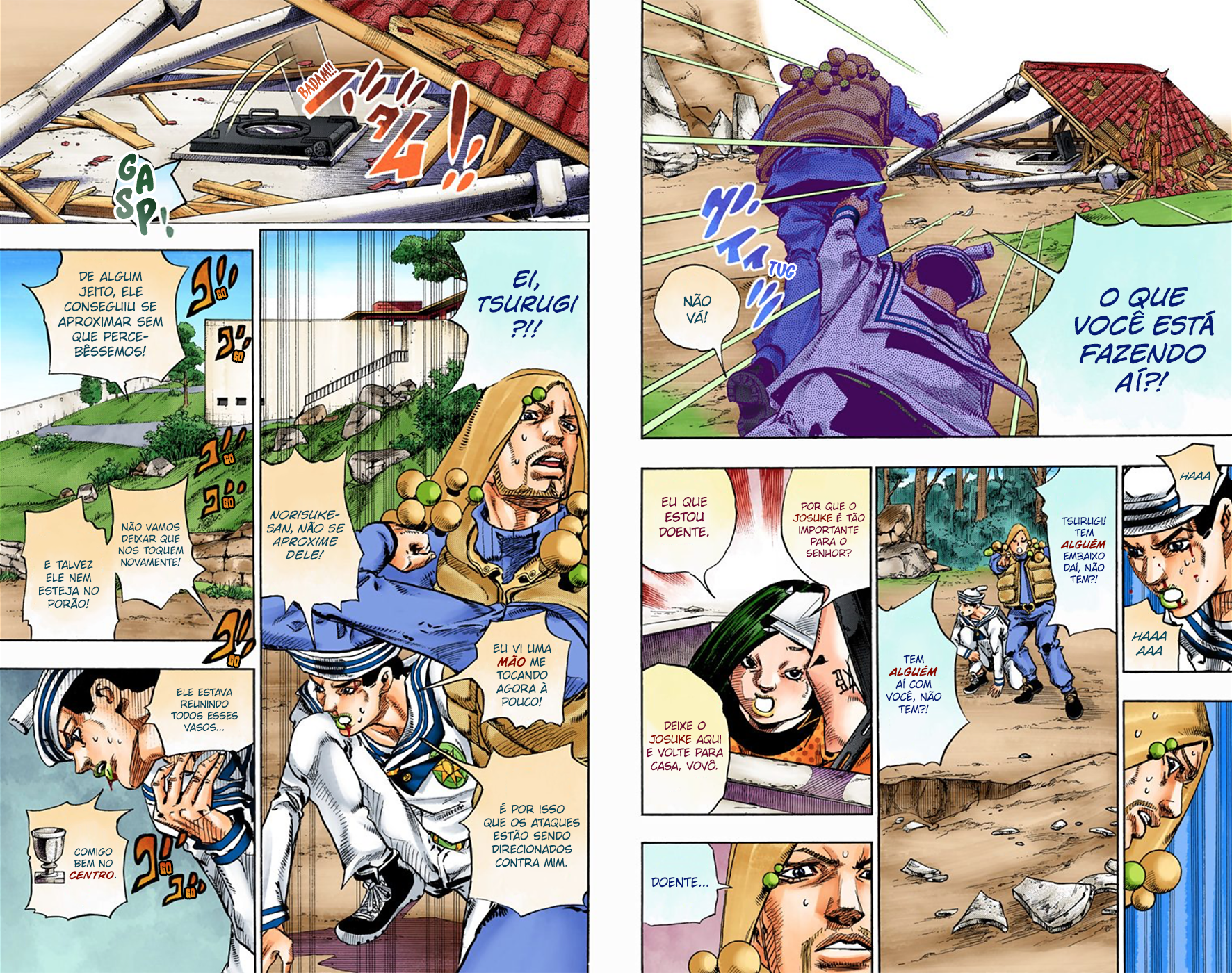 JoJo's Bizarre Adventure, Part 8: JoJolion - Digital Colored Comics Capítulo 28 Página 10