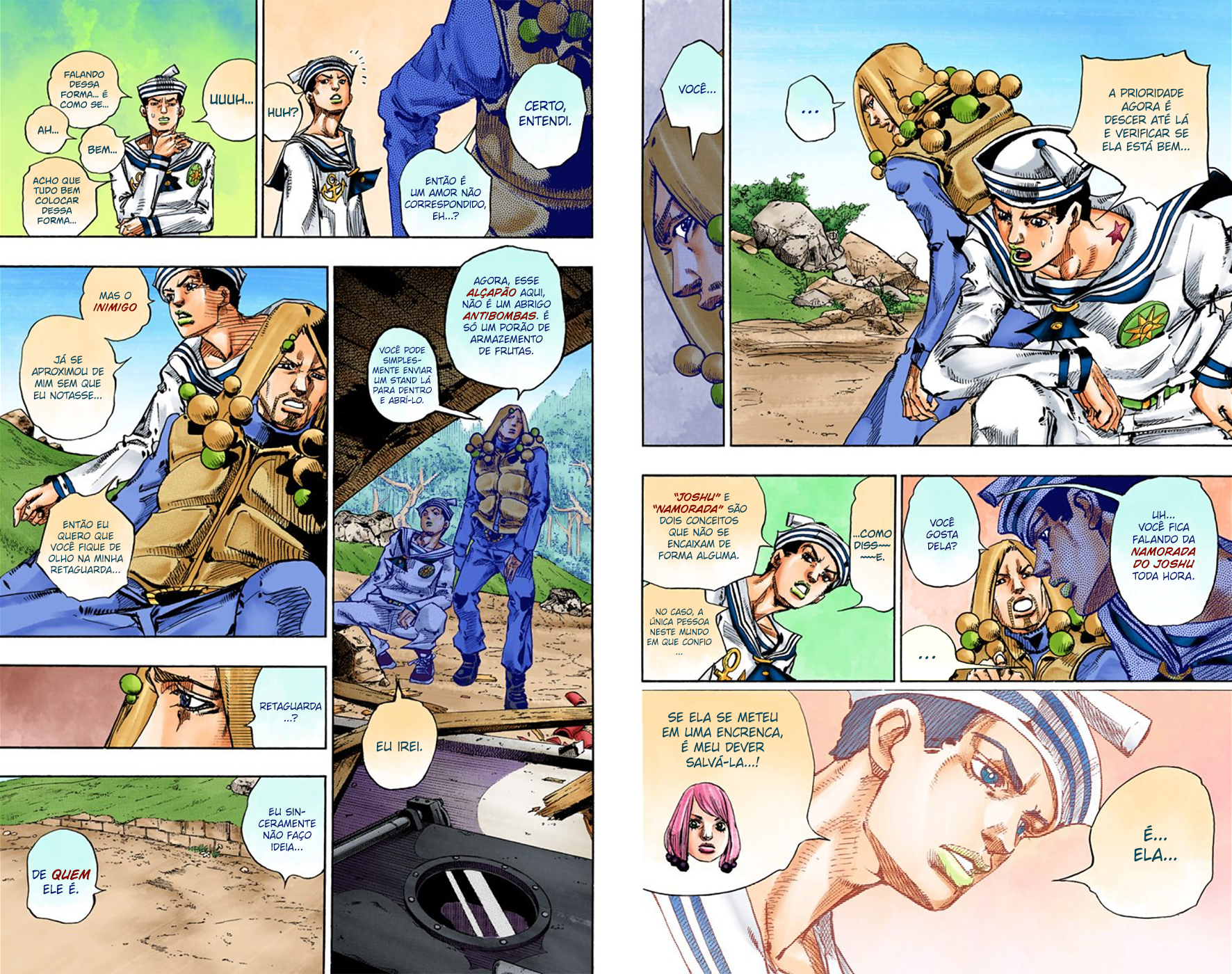 JoJo's Bizarre Adventure, Part 8: JoJolion - Digital Colored Comics Capítulo 28 Página 13
