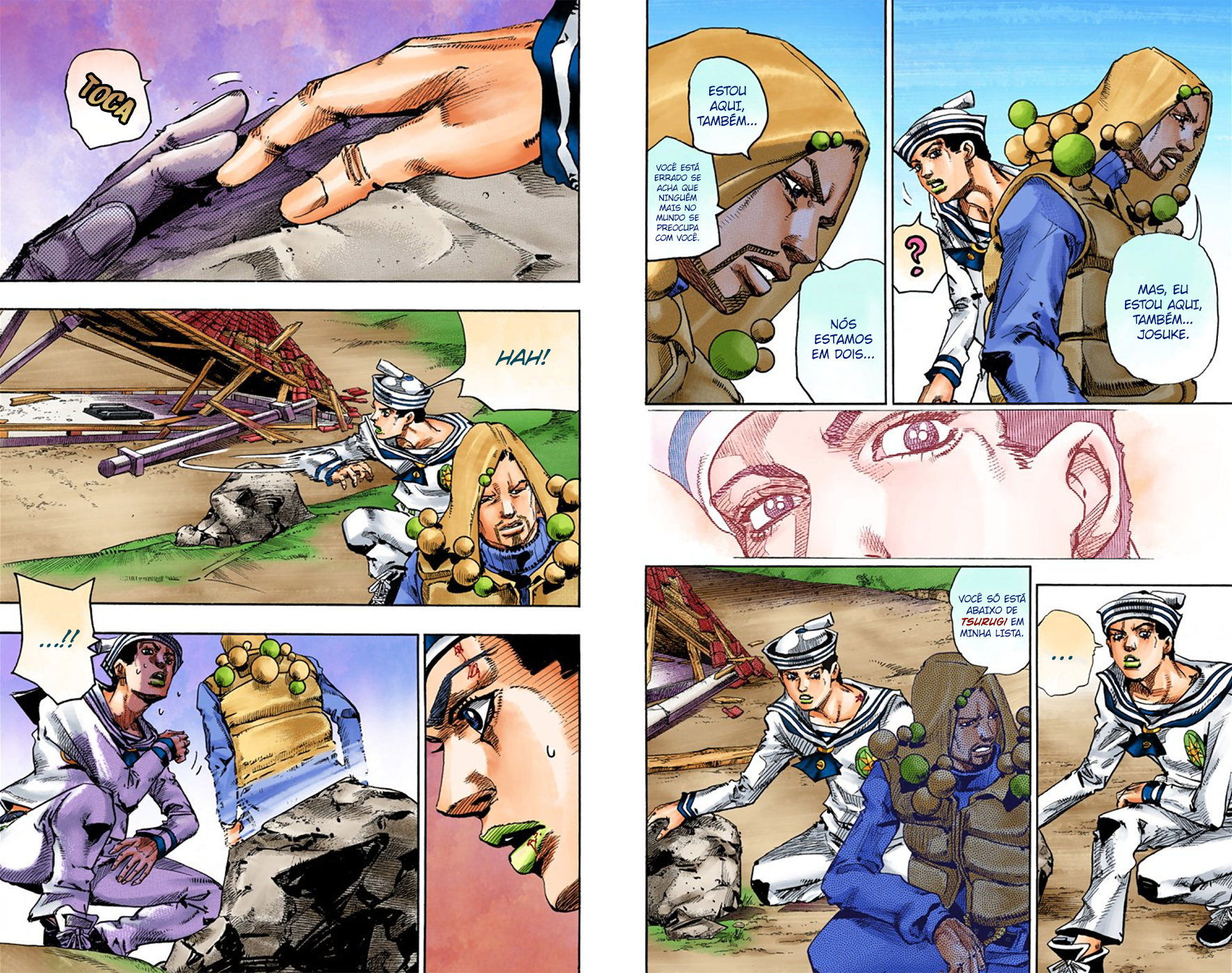 JoJo's Bizarre Adventure, Part 8: JoJolion - Digital Colored Comics Capítulo 28 Página 14