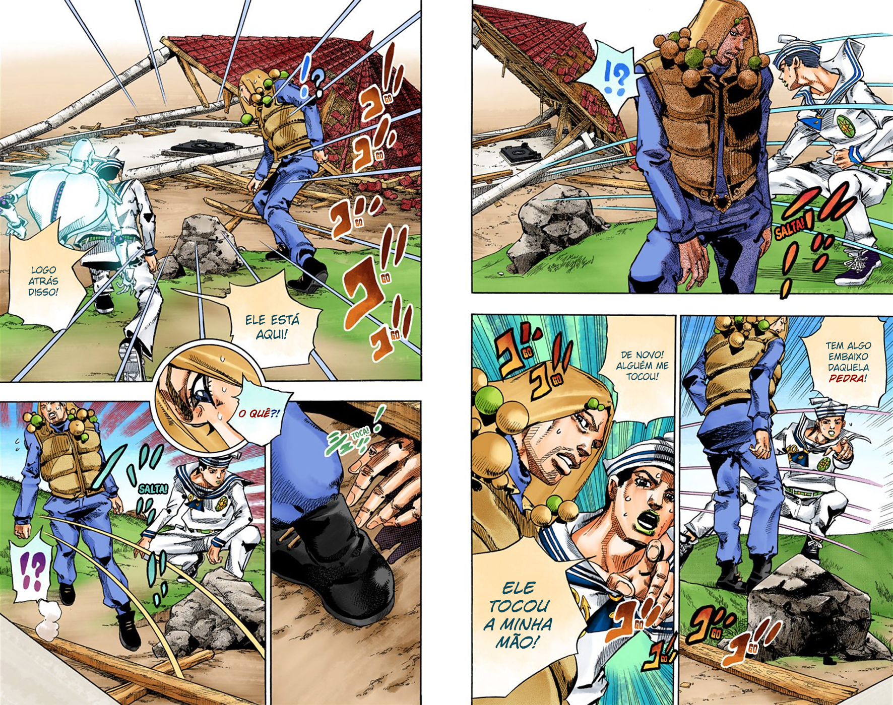JoJo's Bizarre Adventure, Part 8: JoJolion - Digital Colored Comics Capítulo 28 Página 15