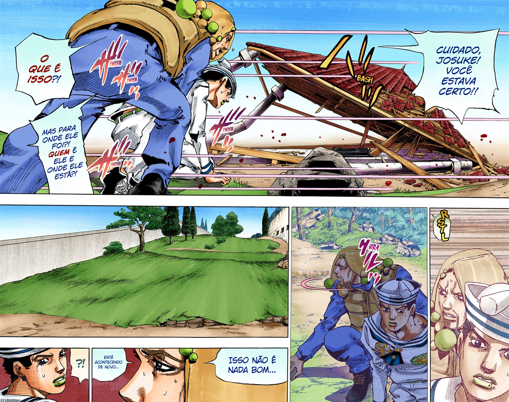 JoJo's Bizarre Adventure, Part 8: JoJolion - Digital Colored Comics Capítulo 28 Página 16