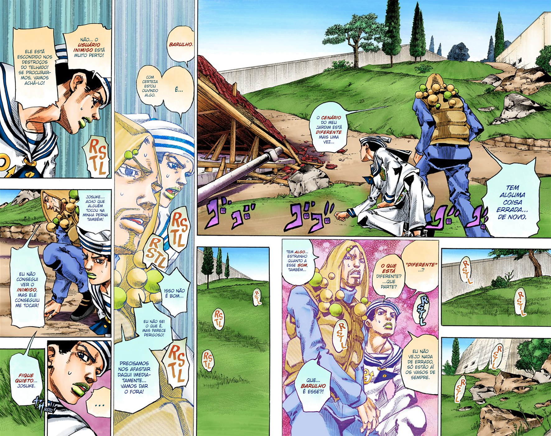 JoJo's Bizarre Adventure, Part 8: JoJolion - Digital Colored Comics Capítulo 28 Página 17
