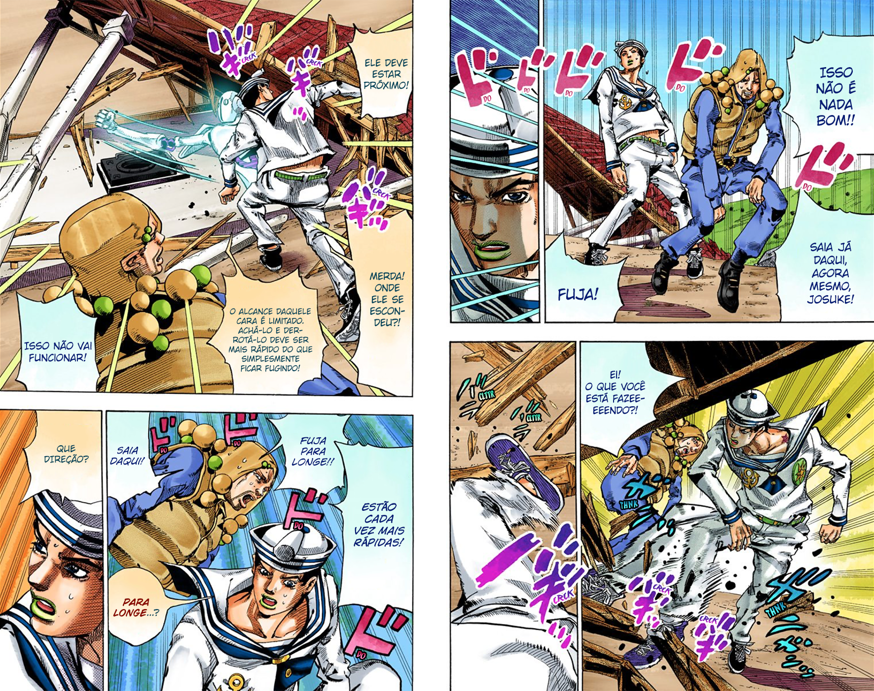 JoJo's Bizarre Adventure, Part 8: JoJolion - Digital Colored Comics Capítulo 28 Página 21
