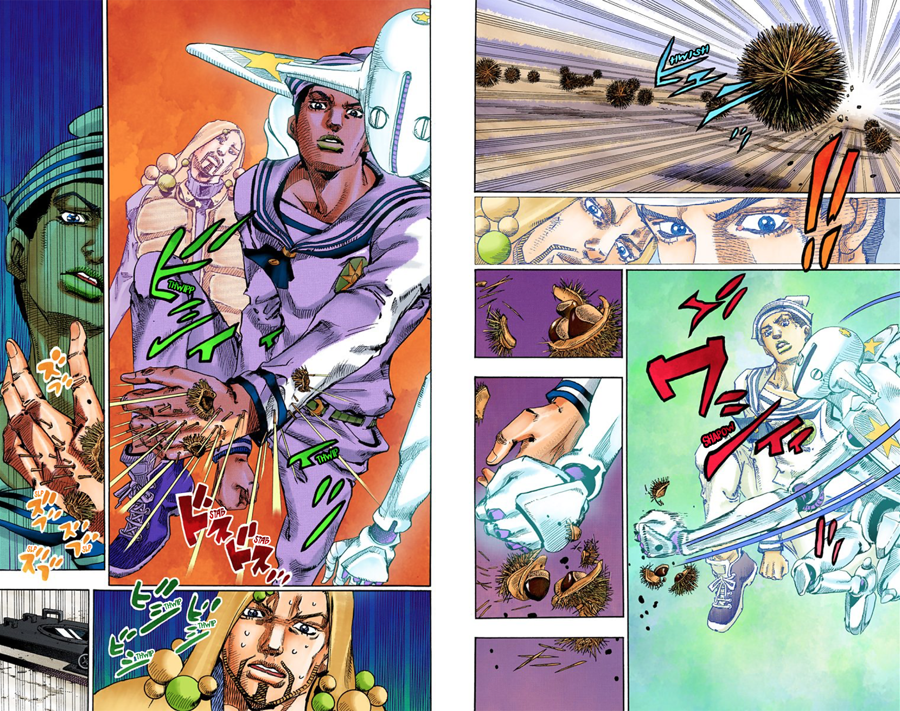 JoJo's Bizarre Adventure, Part 8: JoJolion - Digital Colored Comics Capítulo 28 Página 22