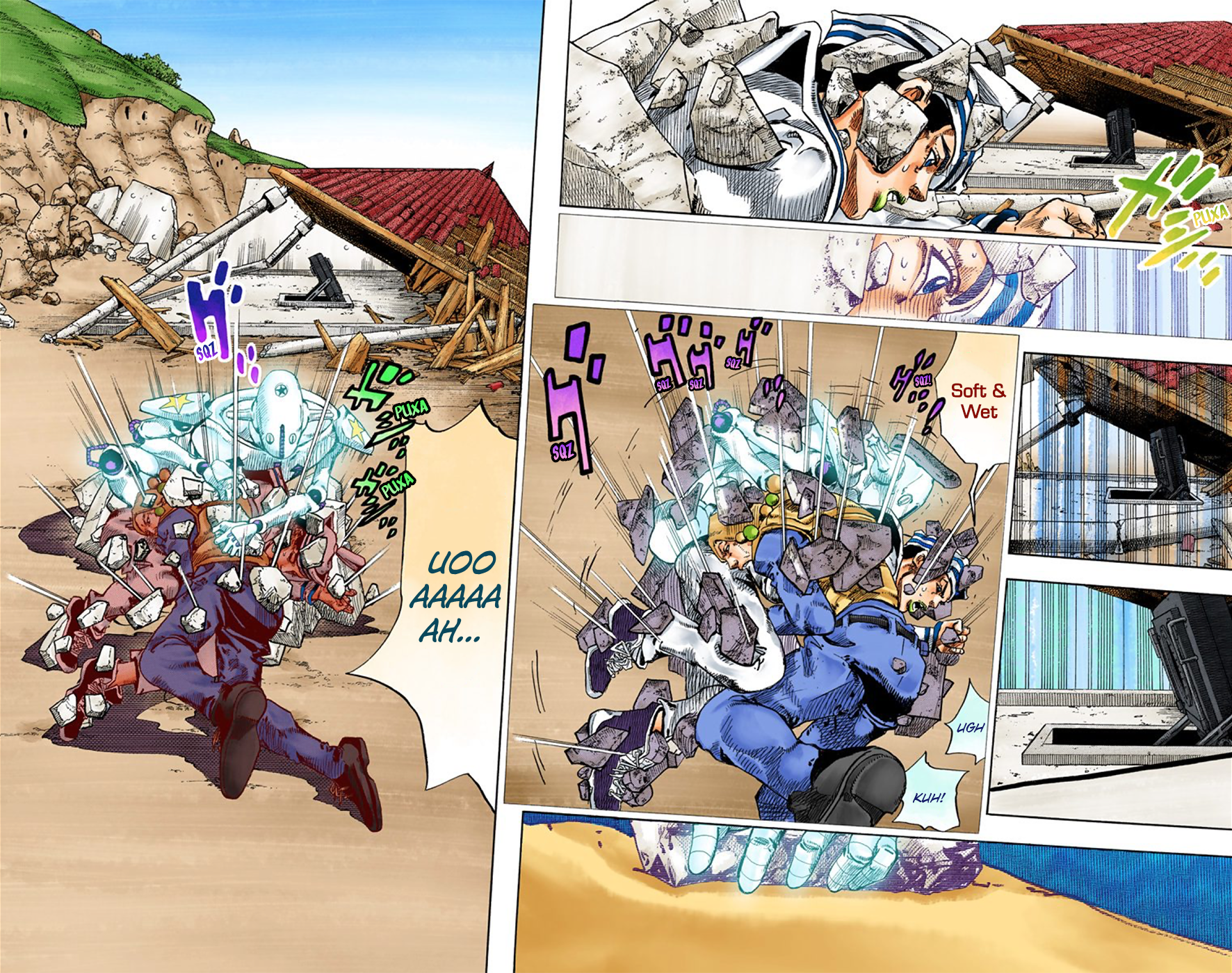 JoJo's Bizarre Adventure, Part 8: JoJolion - Digital Colored Comics Capítulo 28 Página 3