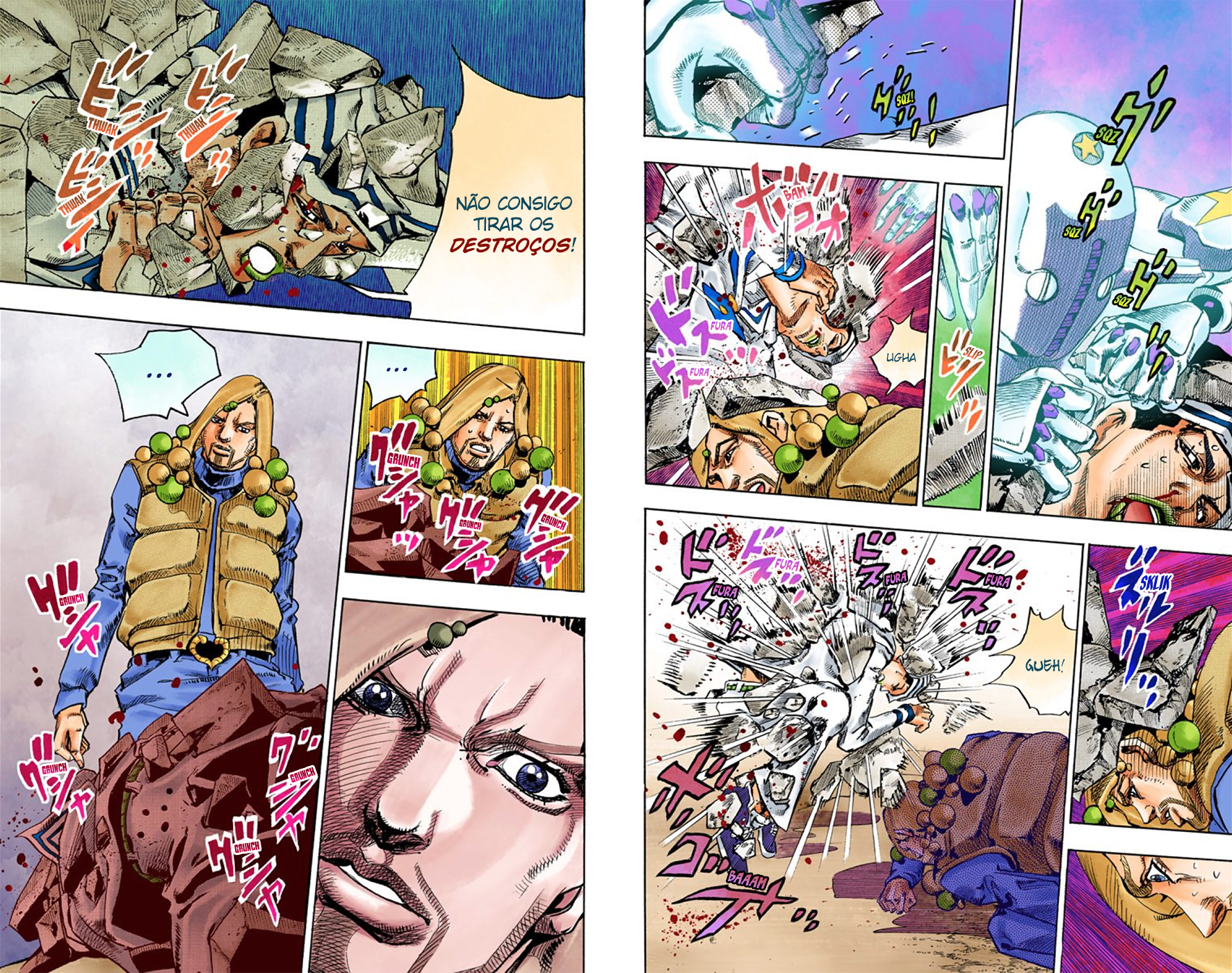 JoJo's Bizarre Adventure, Part 8: JoJolion - Digital Colored Comics Capítulo 28 Página 5
