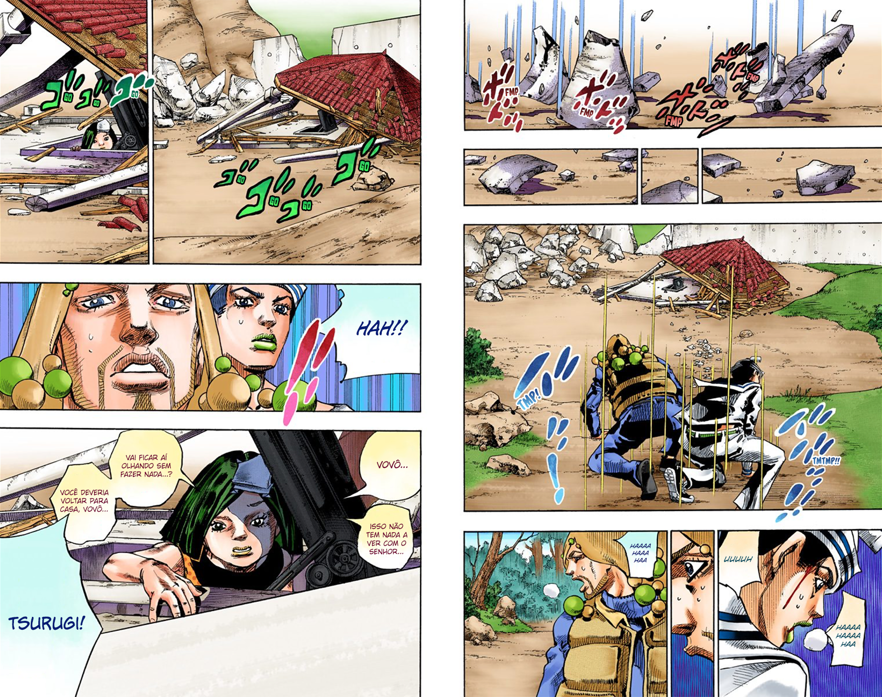 JoJo's Bizarre Adventure, Part 8: JoJolion - Digital Colored Comics Capítulo 28 Página 9
