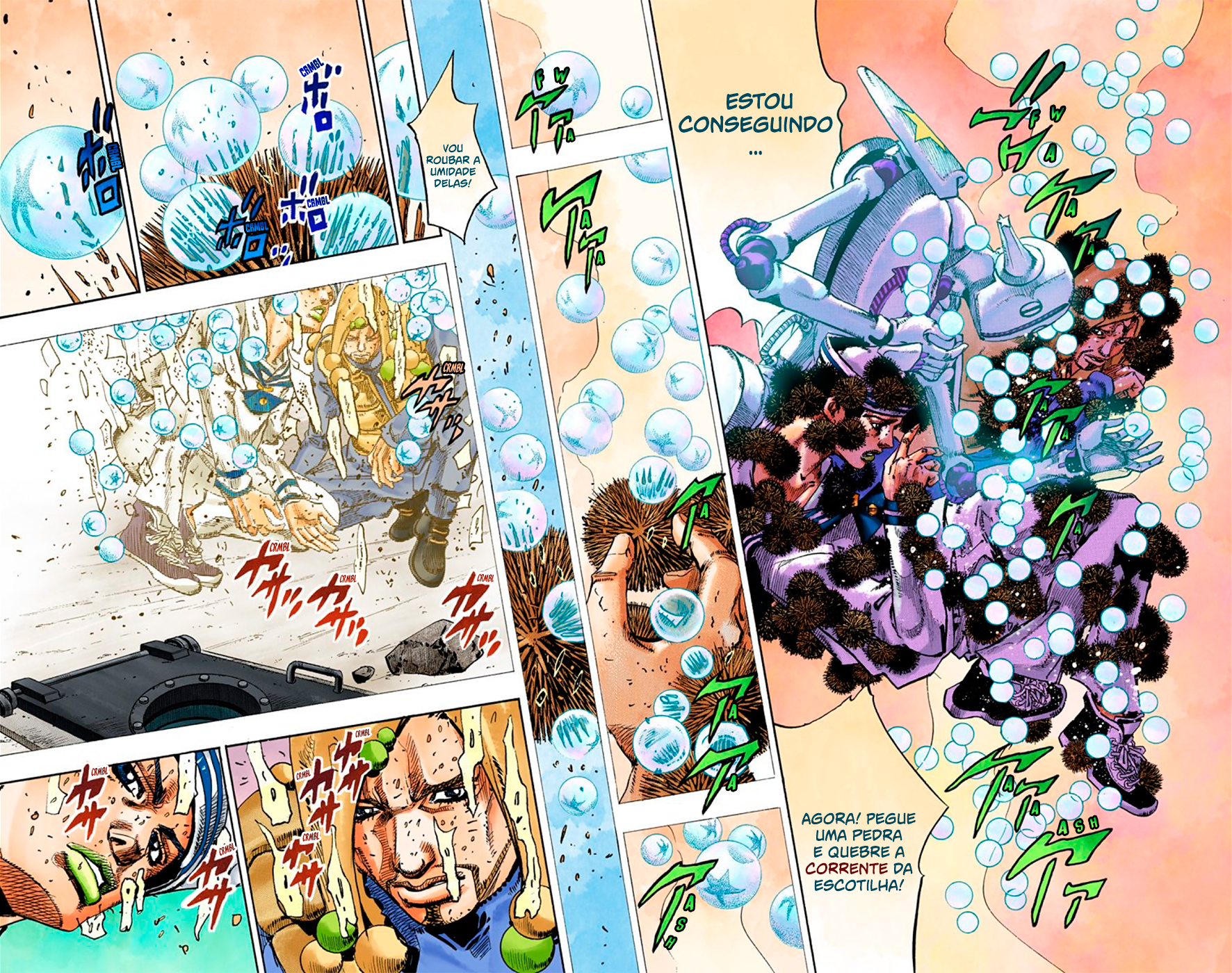 JoJo's Bizarre Adventure, Part 8: JoJolion - Digital Colored Comics Capítulo 29 Página 13