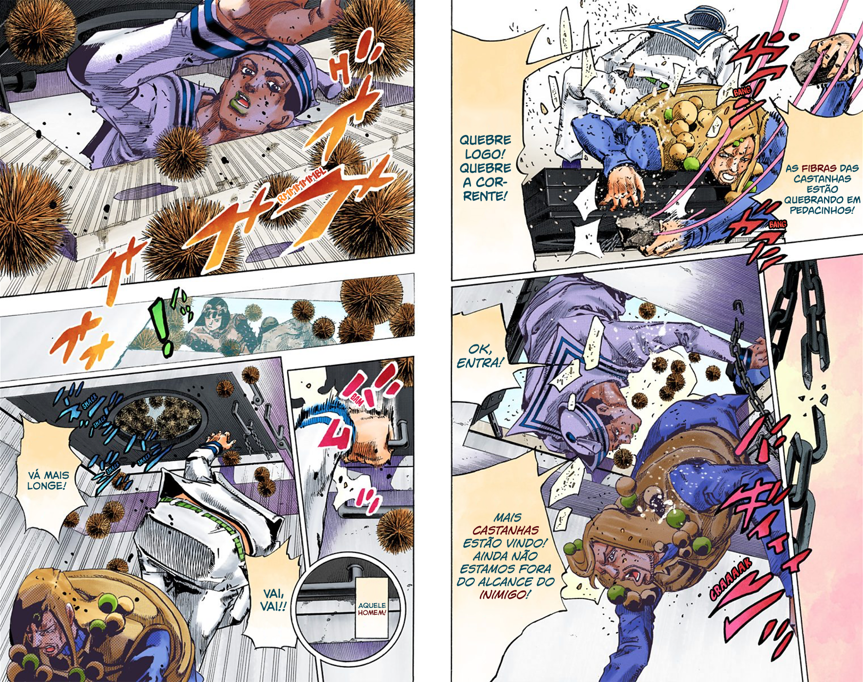JoJo's Bizarre Adventure, Part 8: JoJolion - Digital Colored Comics Capítulo 29 Página 14