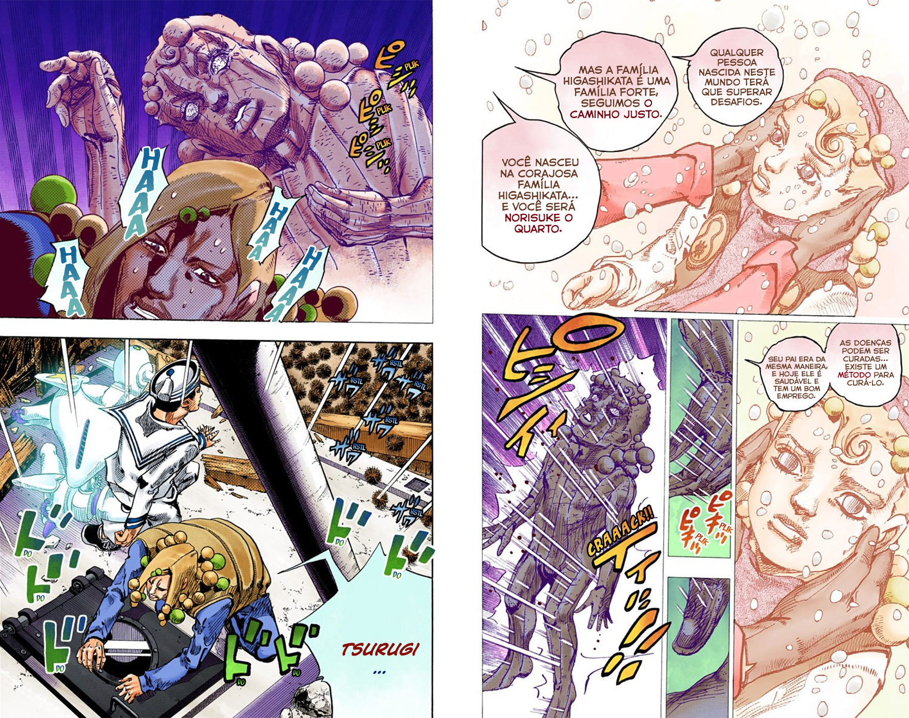 JoJo's Bizarre Adventure, Part 8: JoJolion - Digital Colored Comics Capítulo 29 Página 4
