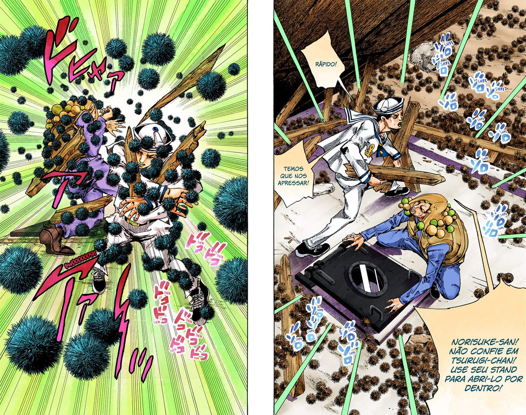 JoJo's Bizarre Adventure, Part 8: JoJolion - Digital Colored Comics Capítulo 29 Página 9