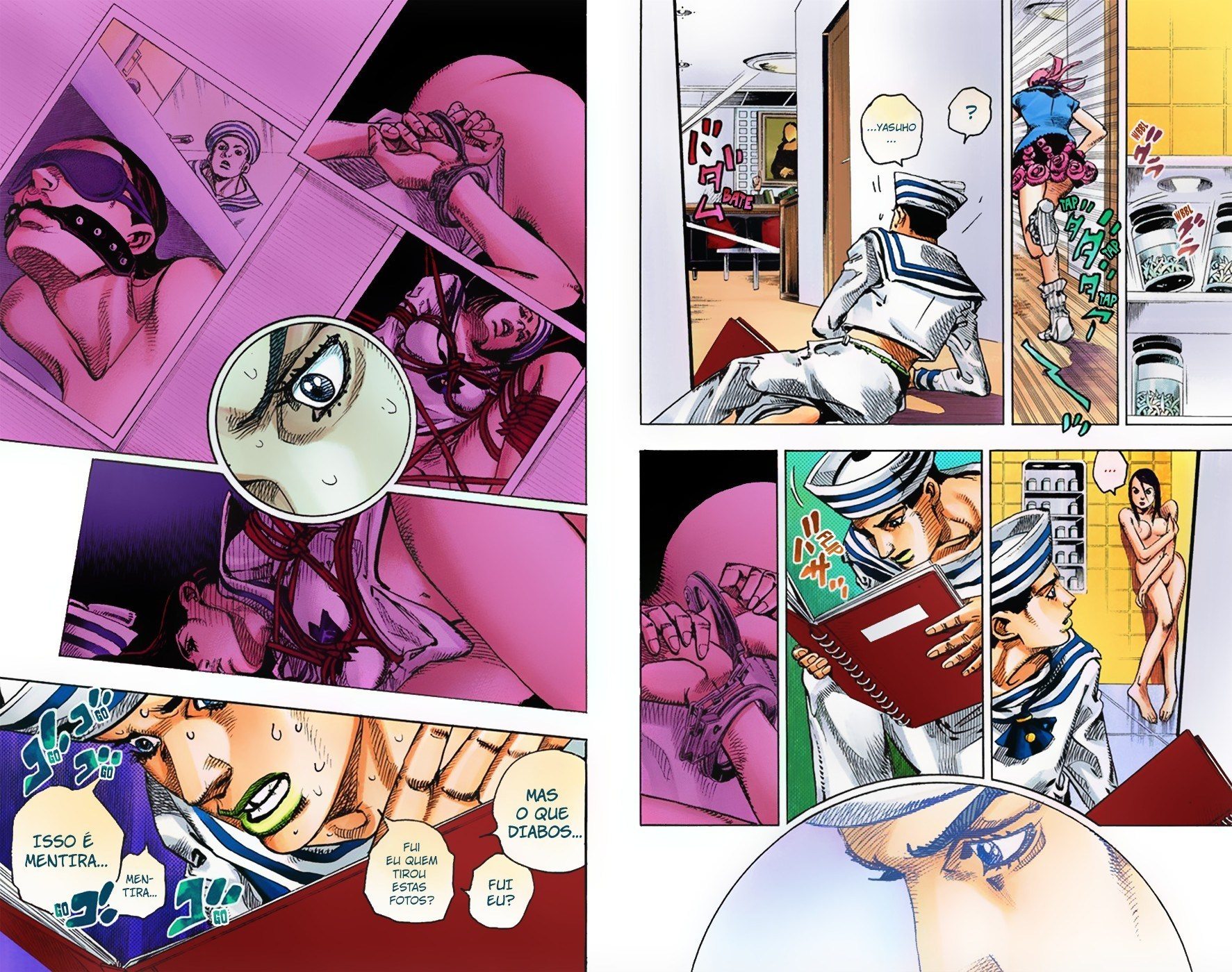 JoJo's Bizarre Adventure, Part 8: JoJolion - Digital Colored Comics Capítulo 3 Página 14