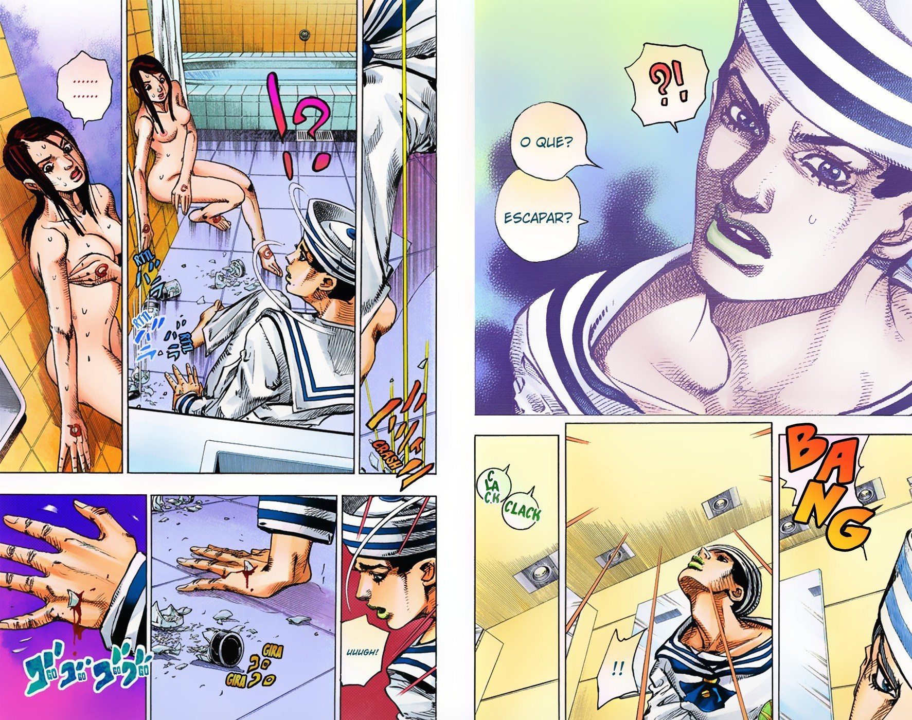 JoJo's Bizarre Adventure, Part 8: JoJolion - Digital Colored Comics Capítulo 3 Página 16