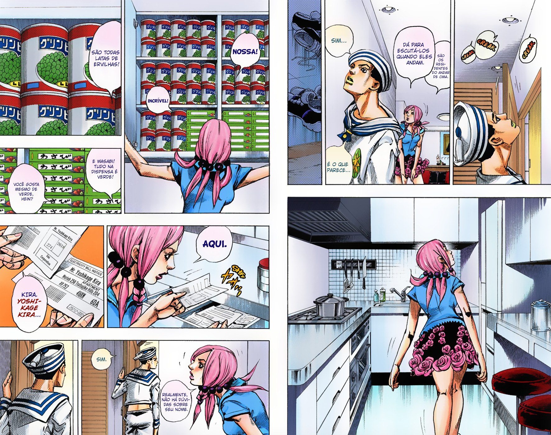 JoJo's Bizarre Adventure, Part 8: JoJolion - Digital Colored Comics Capítulo 3 Página 5